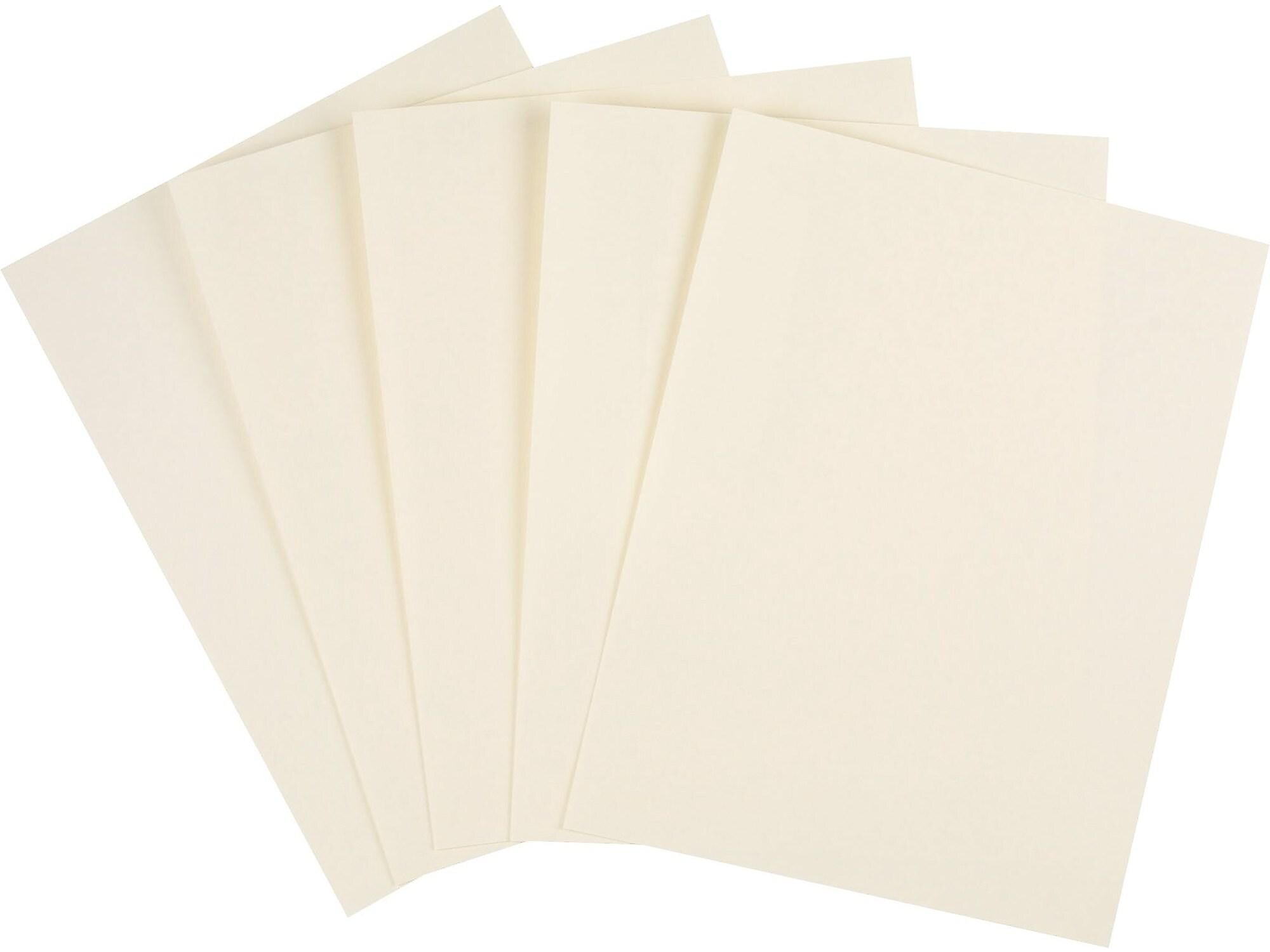 Staples 67 lb. Cardstock Paper, 8.5" x 11", Cream, 250 Sheets/Pack