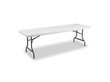 Staples® 8' x 29" Folding Table, Granite