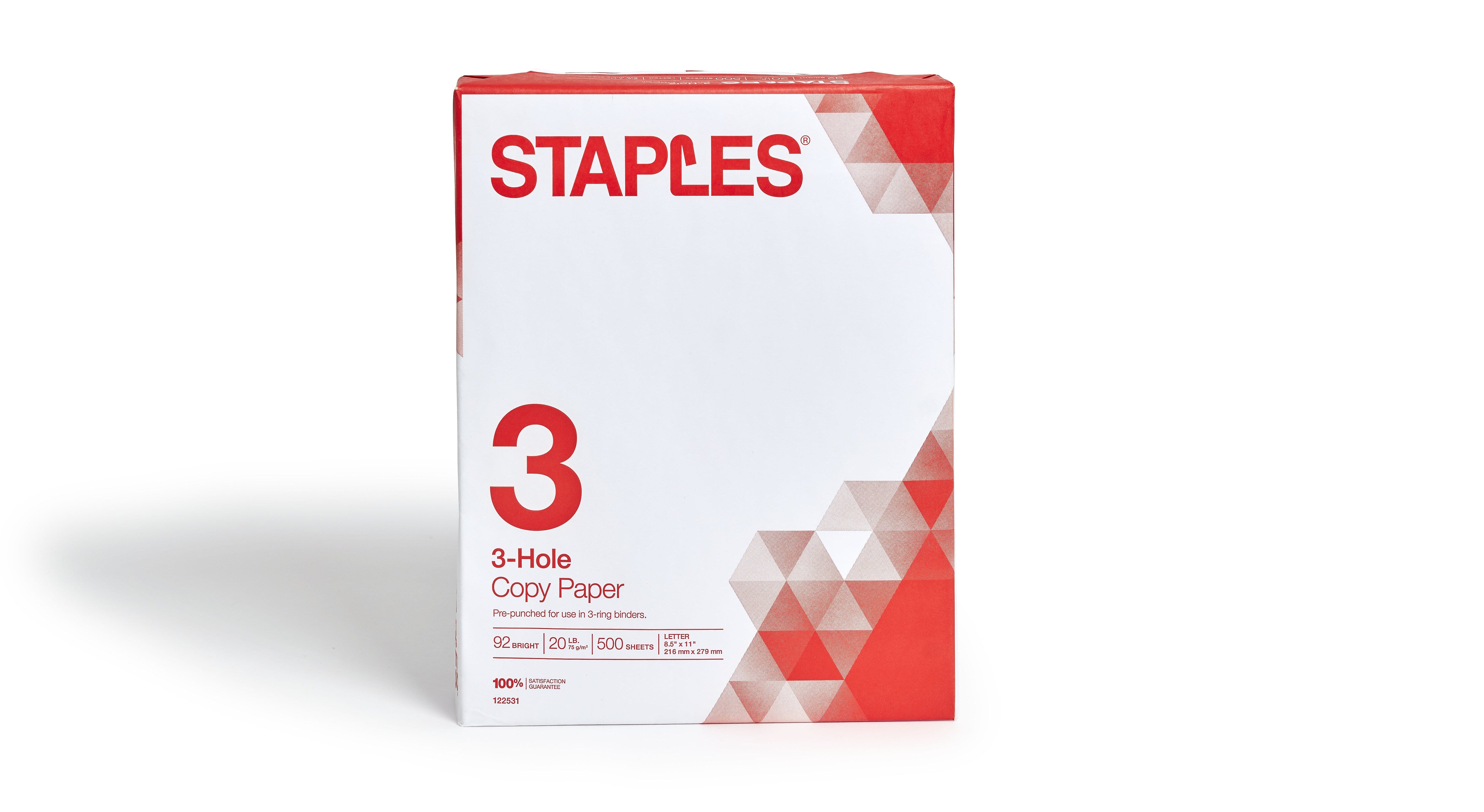 Staples 8.5