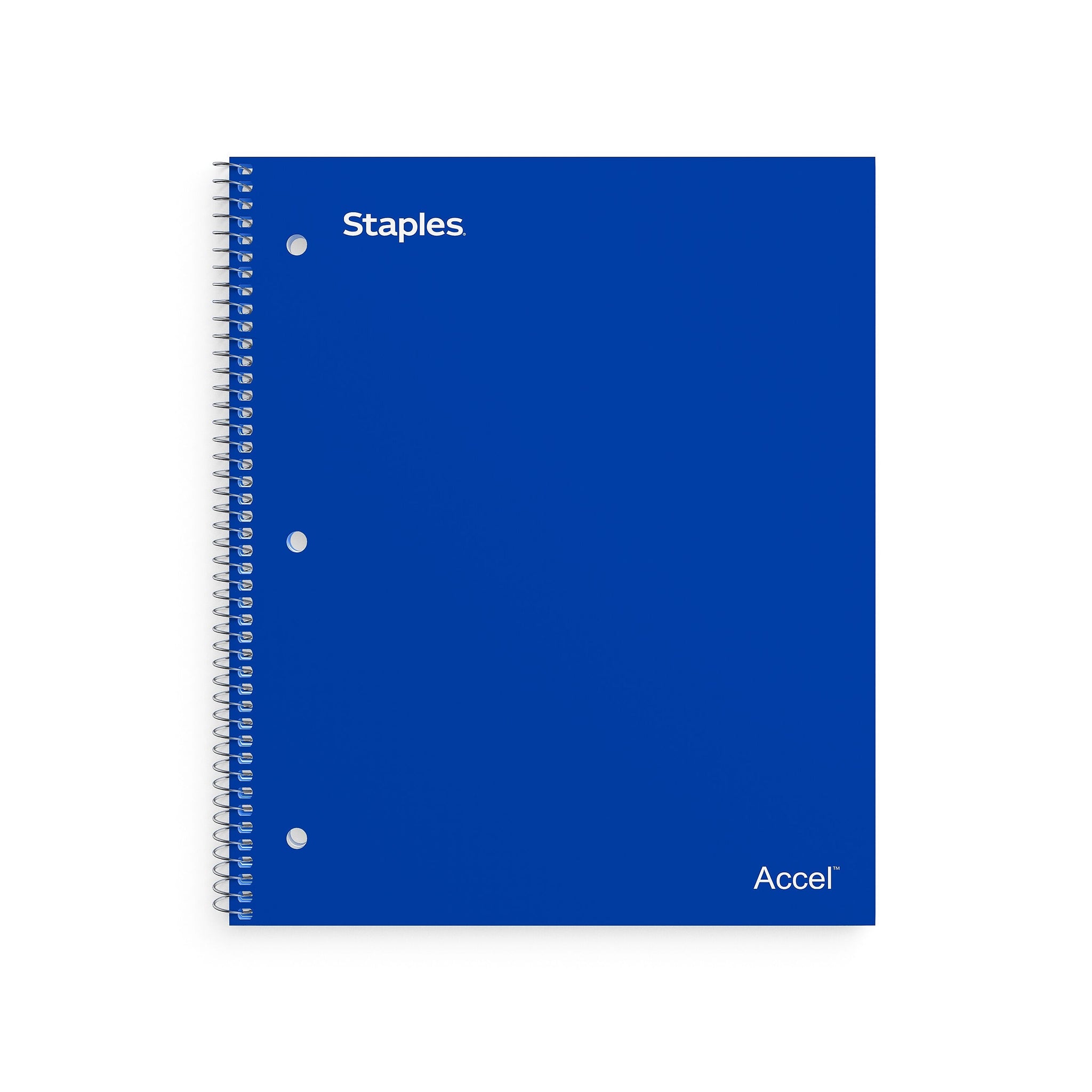 Staples® Accel 3-Subject Notebook, 8.5