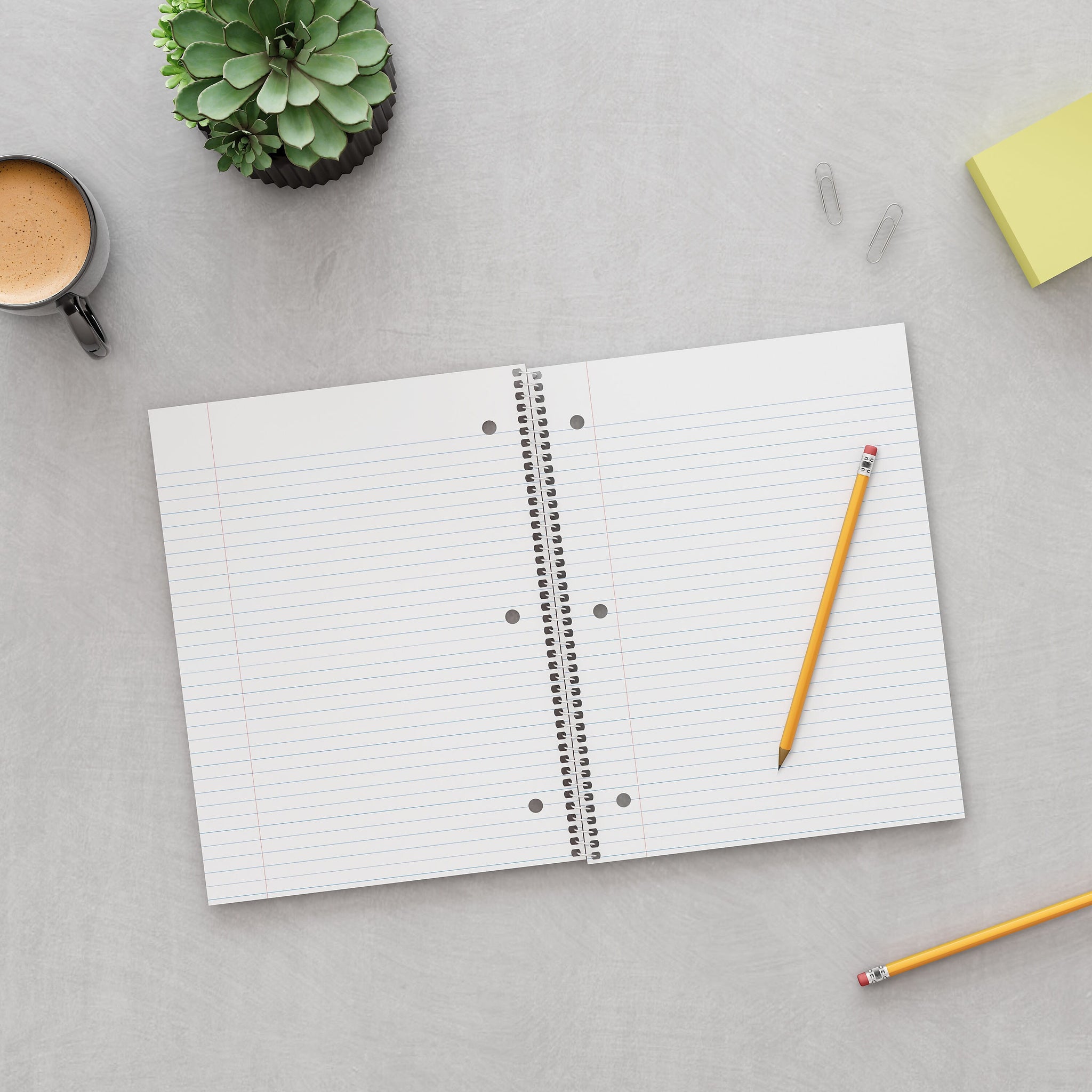 Staples® Accel 5-Subject Notebook, 8.5