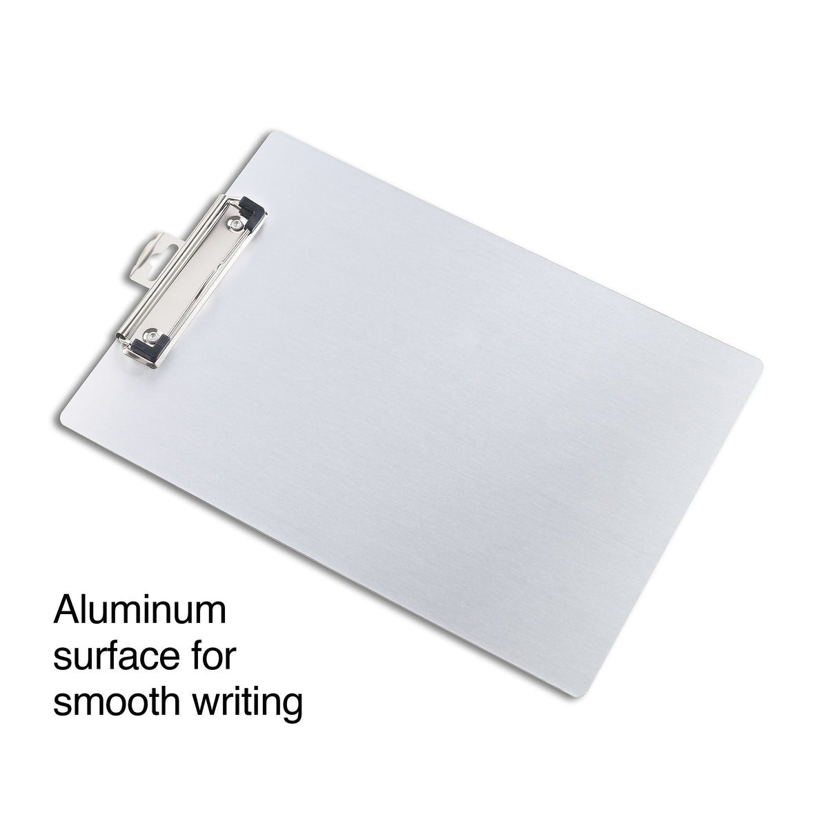 Staples Aluminum Clipboard, Letter Size, Silver