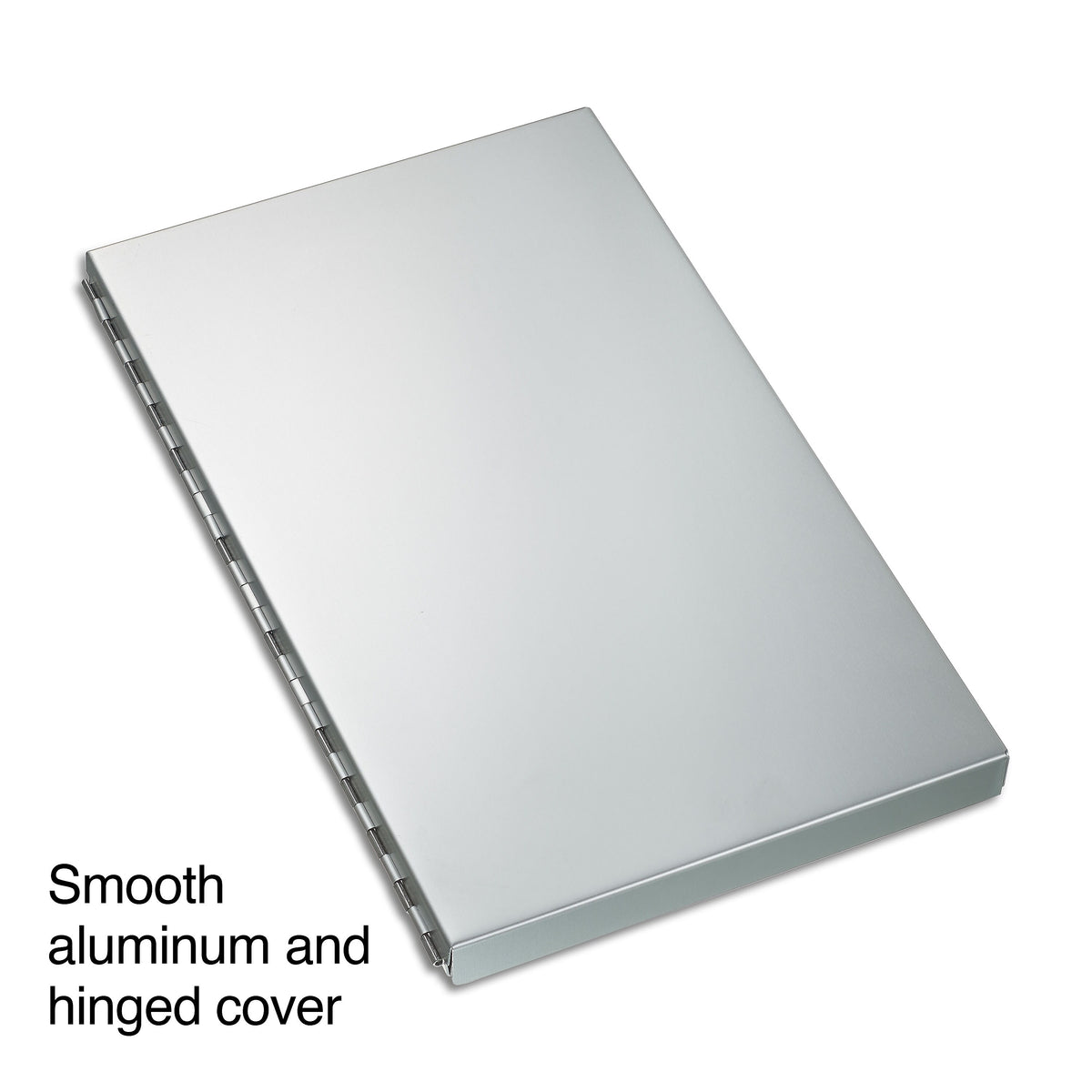 Staples Aluminum Storage Clipboard, Legal Size, Gray/Silver