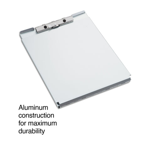 Staples Aluminum Storage Clipboard, Letter Size, Silver