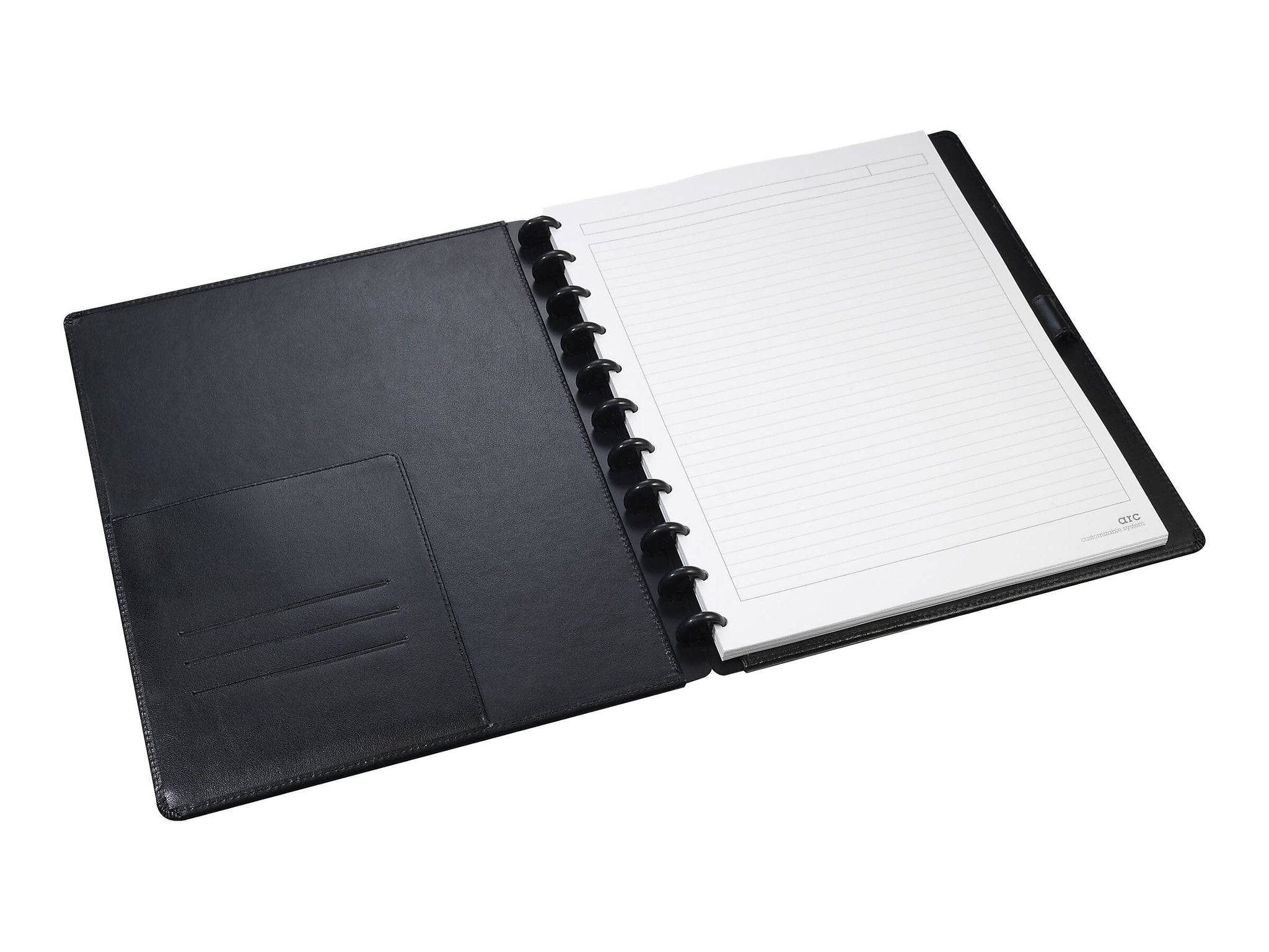 Staples Arc Customizable Notebook, 8-1/2