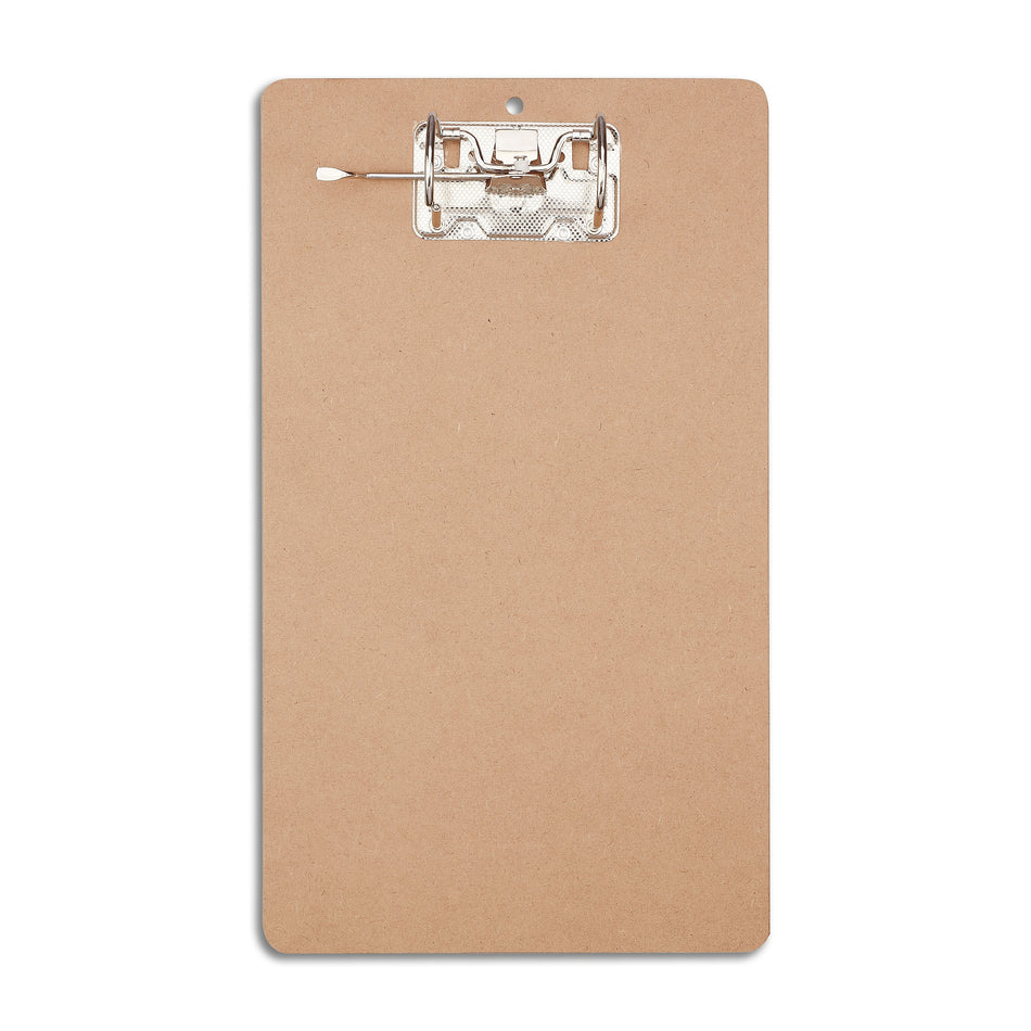 Staples ArchBoard Wood Clipboard, Legal Size, Brown