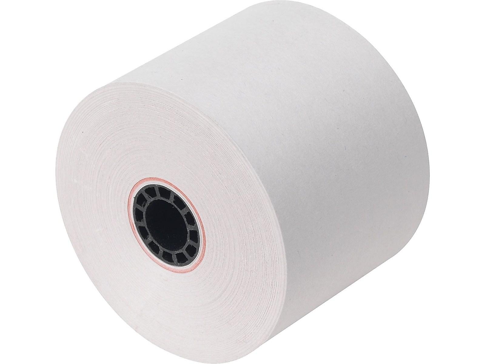 Staples Bond Cash Register/POS Rolls, 1-Ply, 2 1/4