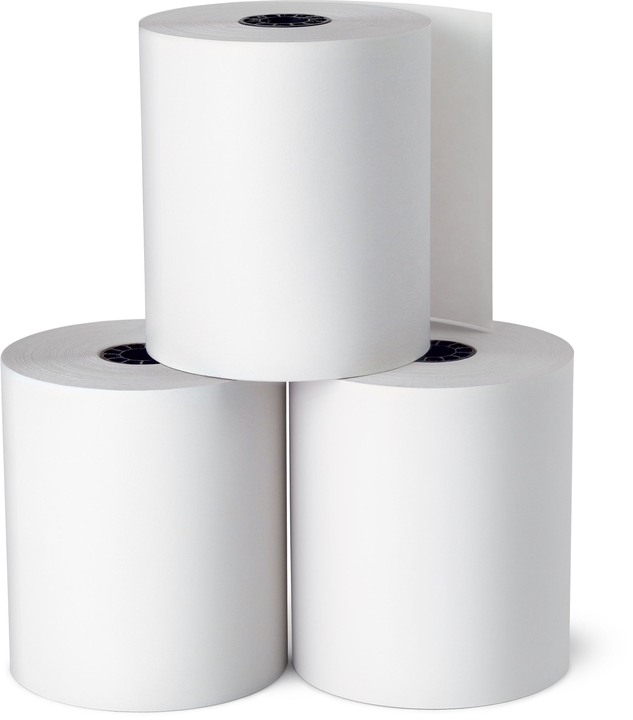 Staples Bond Paper Cash Register Rolls, 1-Ply, 3-1/4