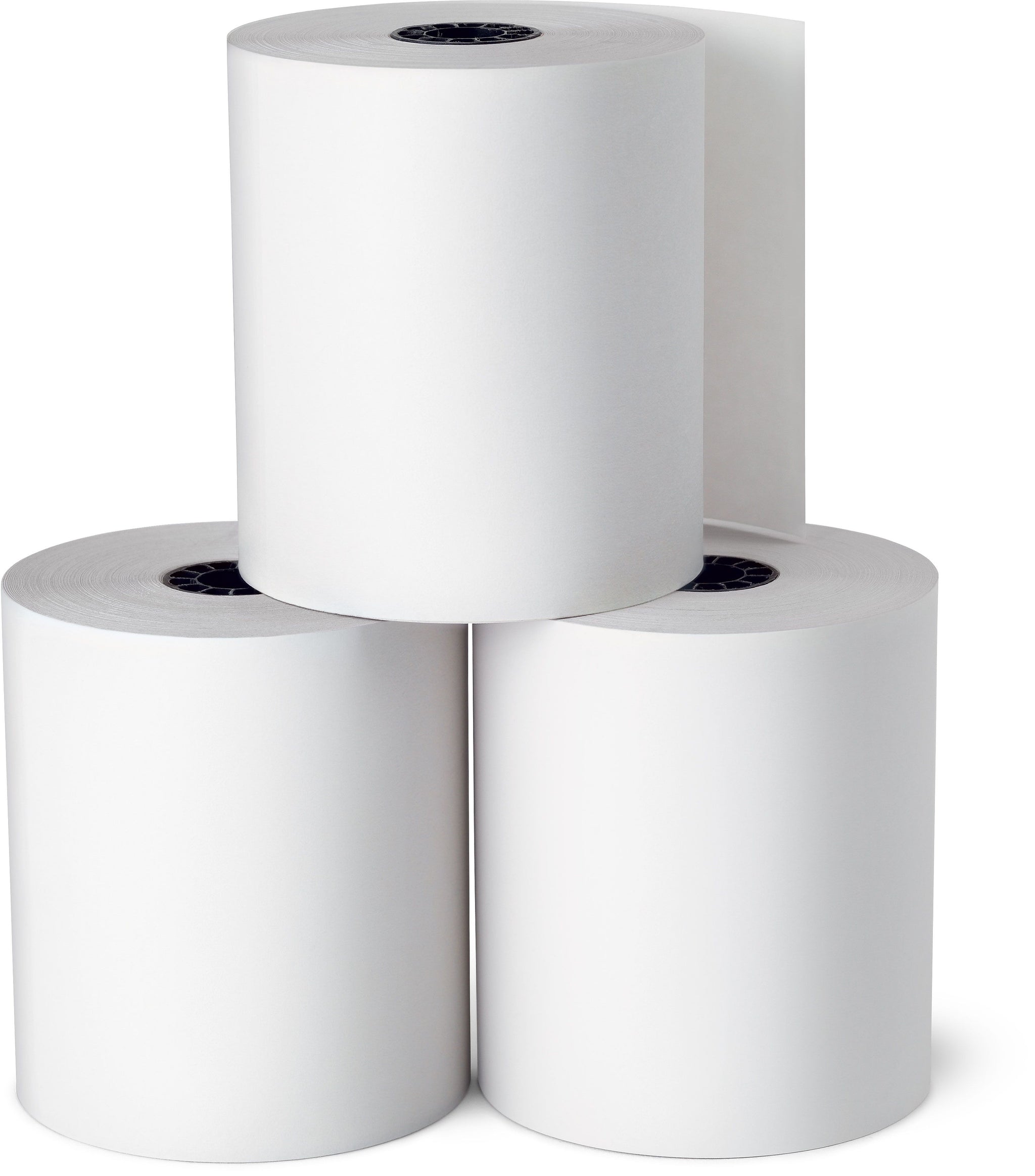 Staples Bond Paper Cash Register Rolls, 1-Ply, 3-1/4