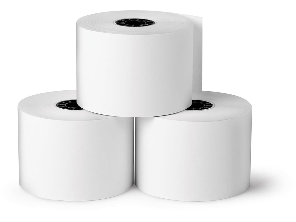 Staples Bond Paper Rolls, 1 7/10" x 128', 10/Pack