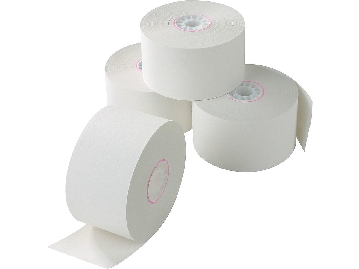 Staples Bond Paper Rolls, 1-Ply, 3" x 165', 50/Carton