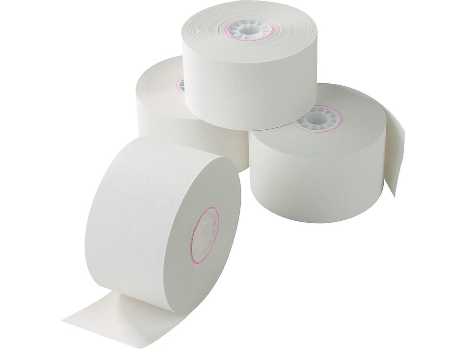 Staples Bond Paper Rolls, 1-Ply, 3" x 165', 50/Carton