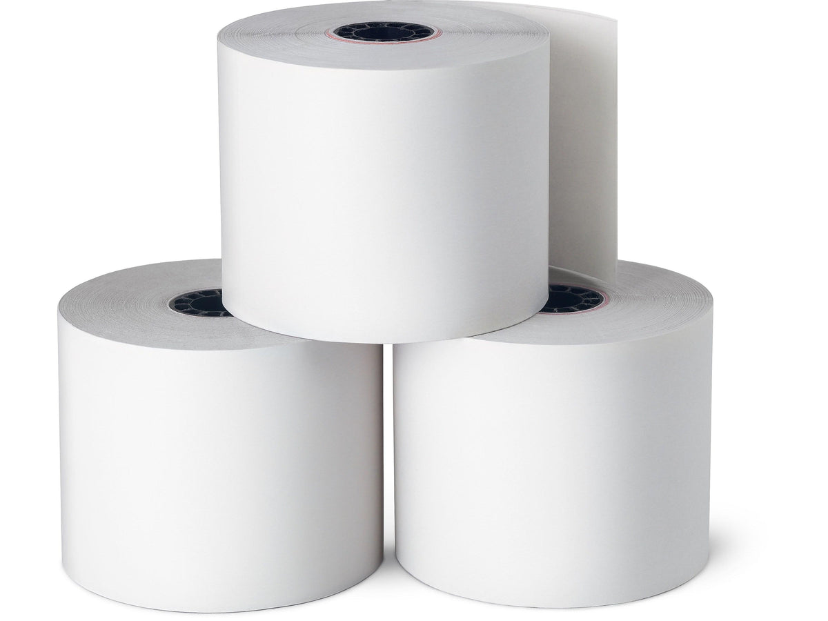 Staples Bond Paper Rolls, 2 1/4" x 85', 10/Pack