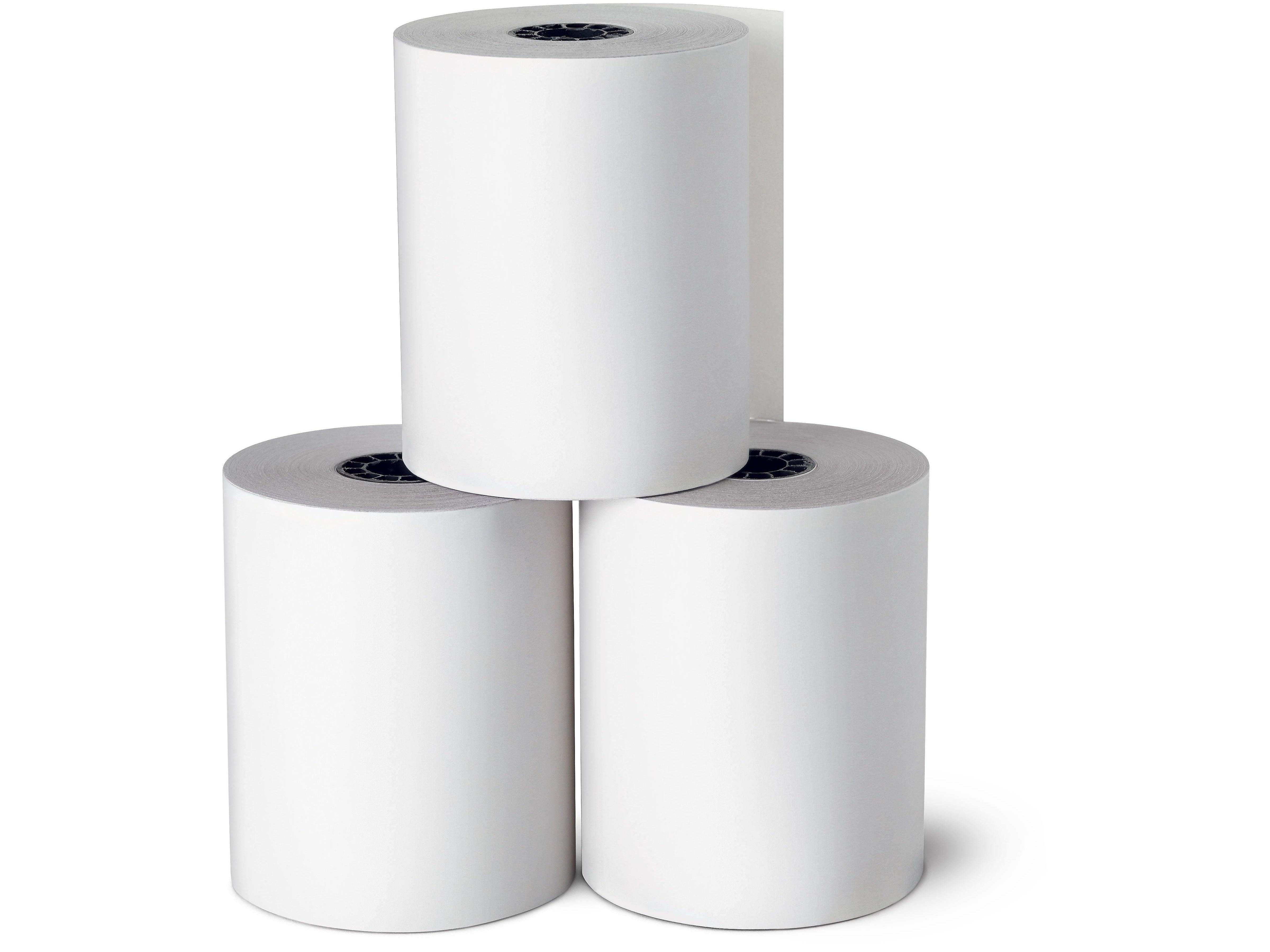 Staples Bond POS/Cash Register Roll, 92 Bright, 7/16