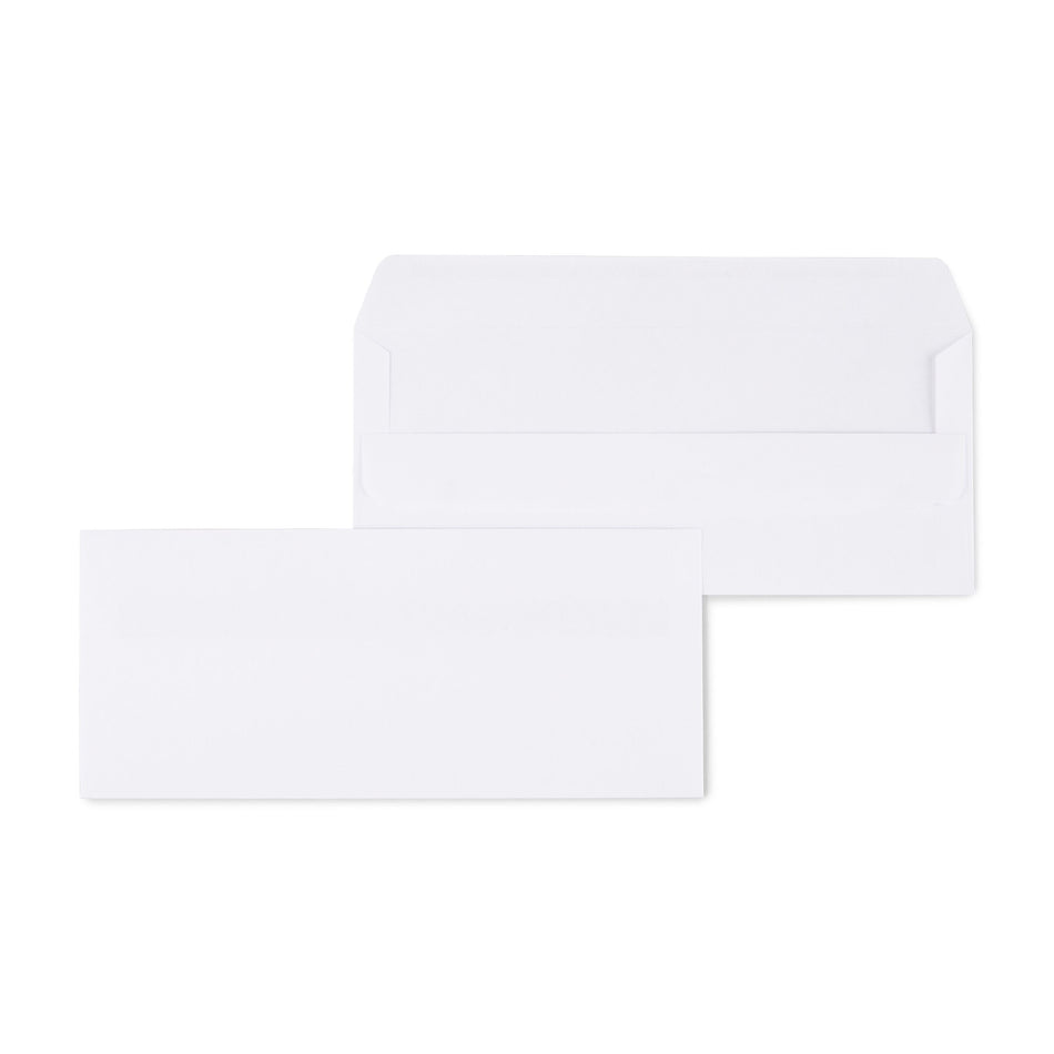 Staples Brand Self Seal #10 Business Envelopes, 4 1/8" x 9 1/2", White, 500/Box
