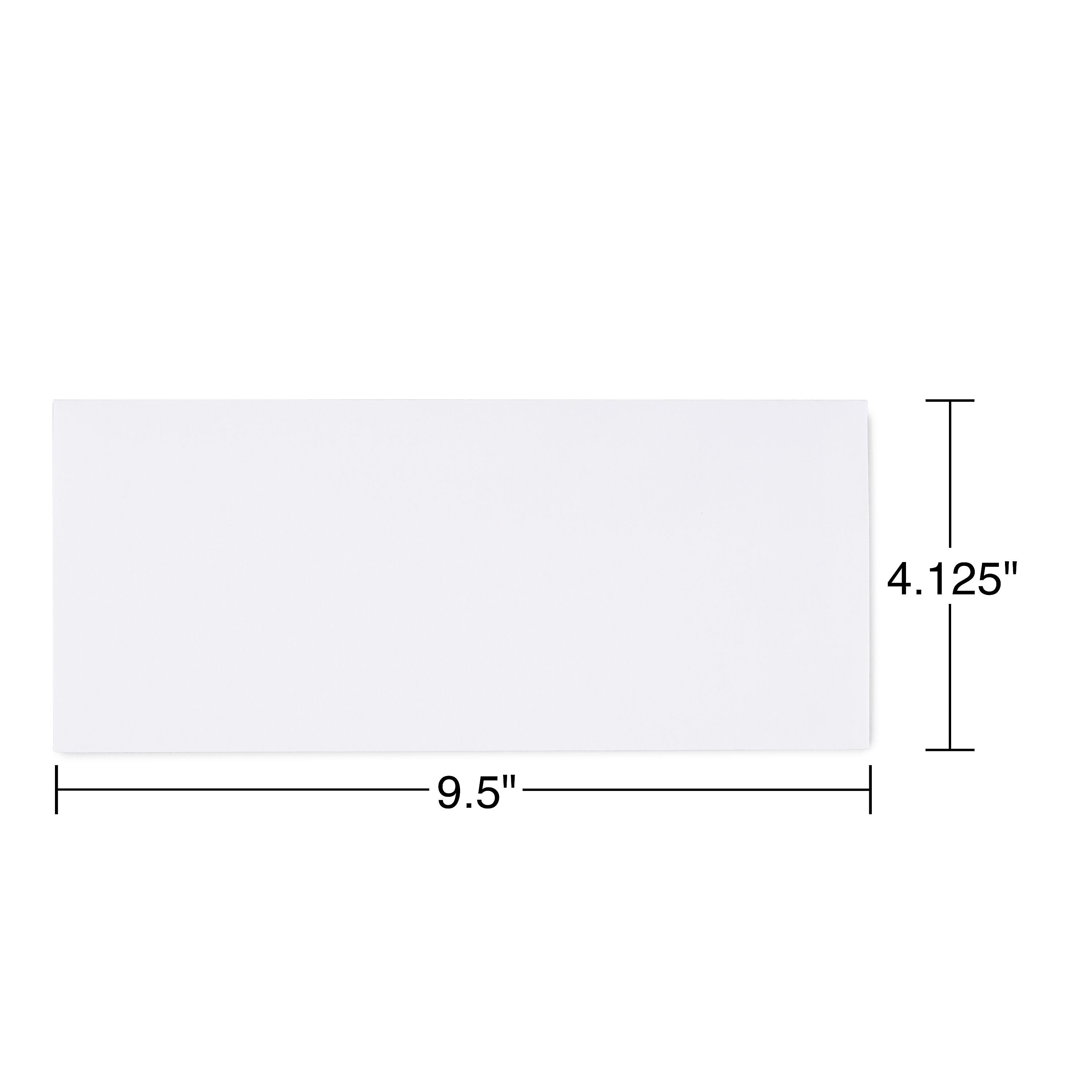 Staples Brand Self Seal #10 Business Envelopes, 4 1/8