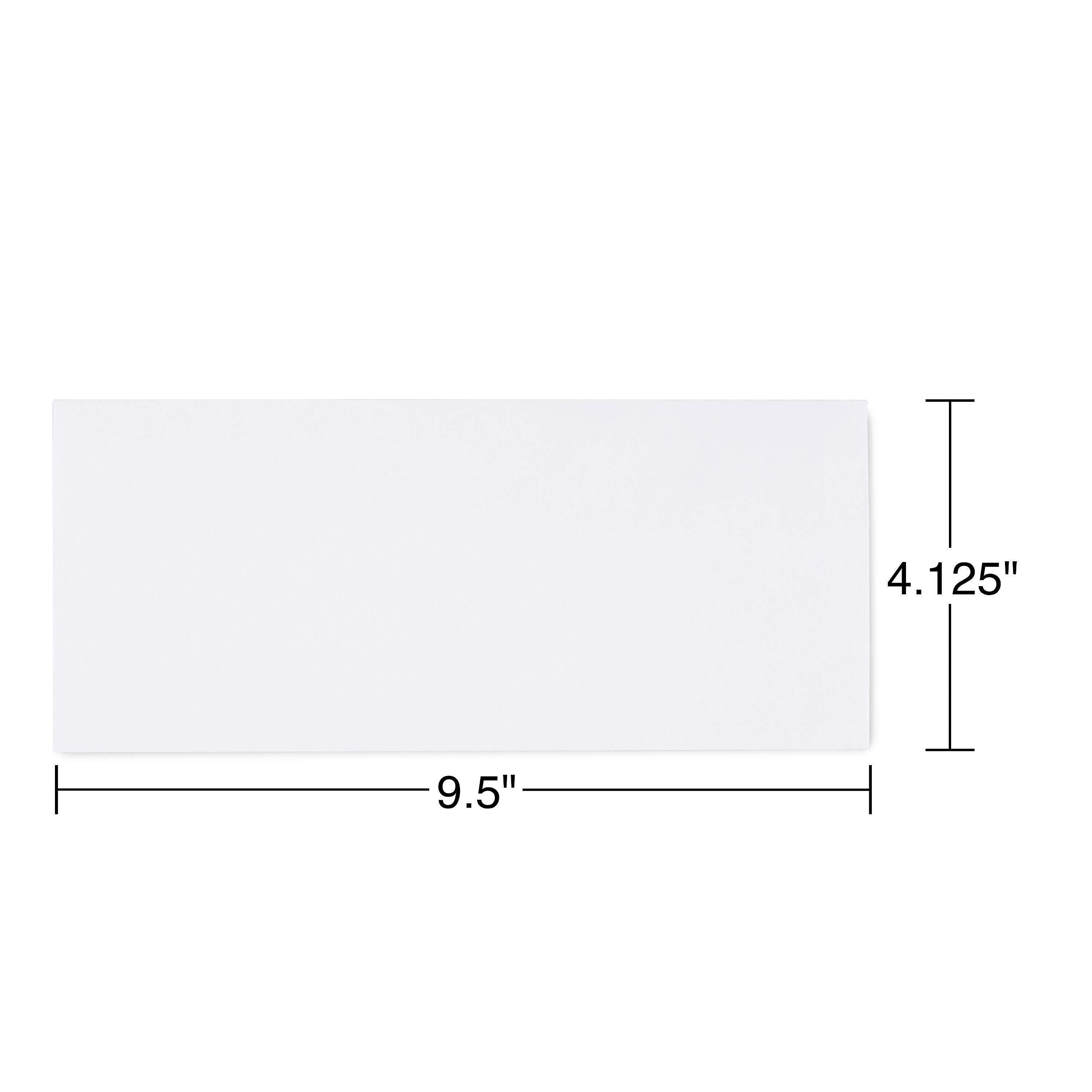 Staples Brand Self Seal #10 Business Envelopes, 4 1/8