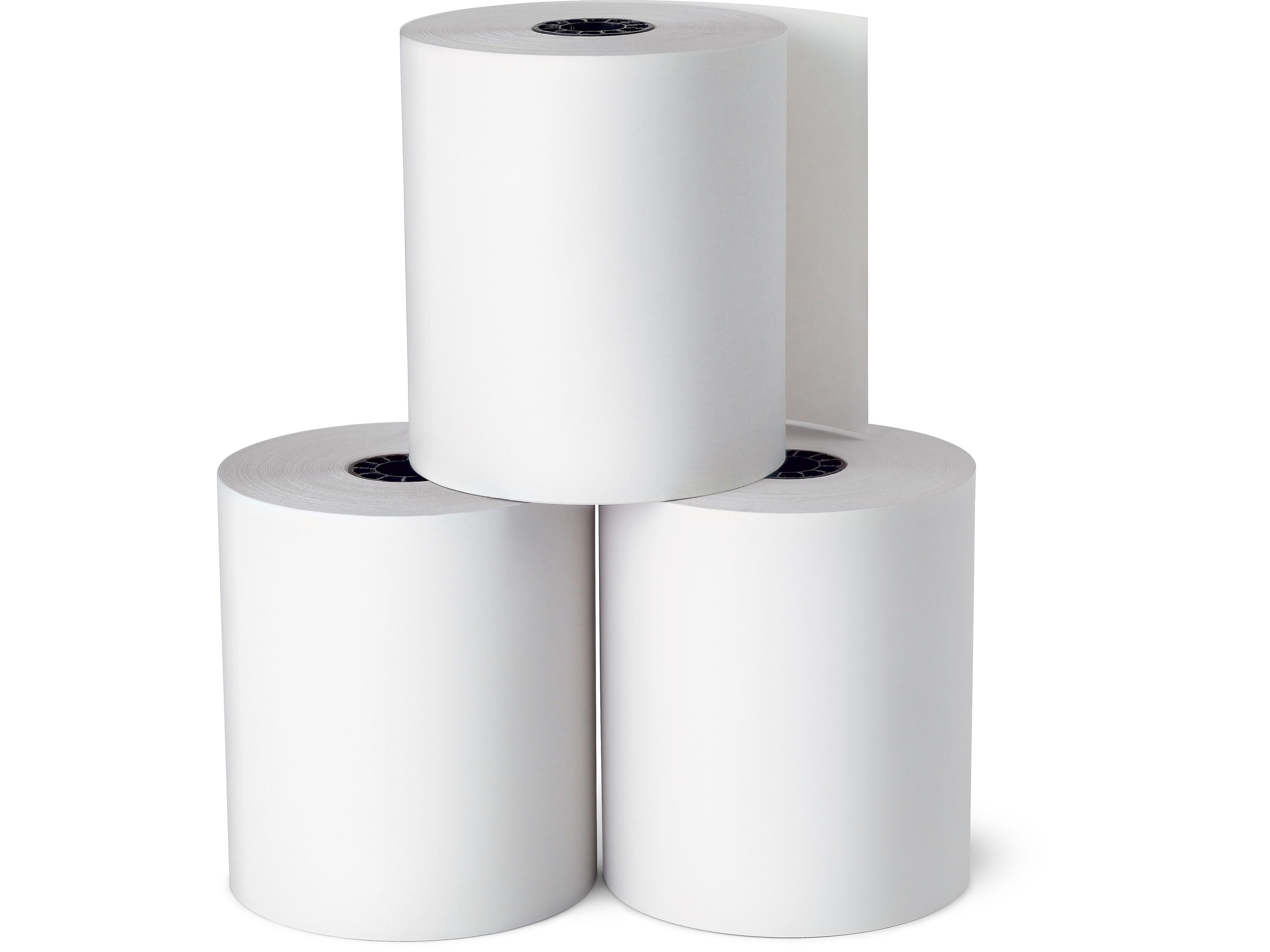 Staples Carbonless Cash Register/POS Rolls, 3