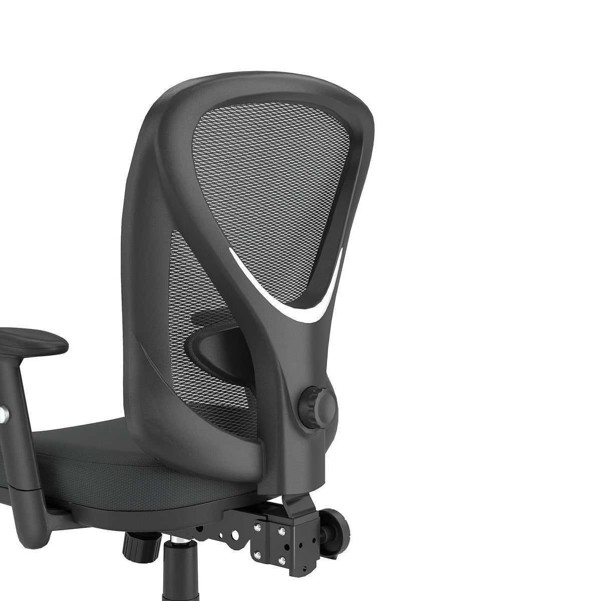 Staples Carder Ergonomic Fabric Swivel Computer and Desk Chair, Black