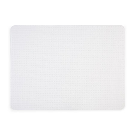 Staples® Carpet Chair Mat, 36" x 48'', Flat-Pile, Clear