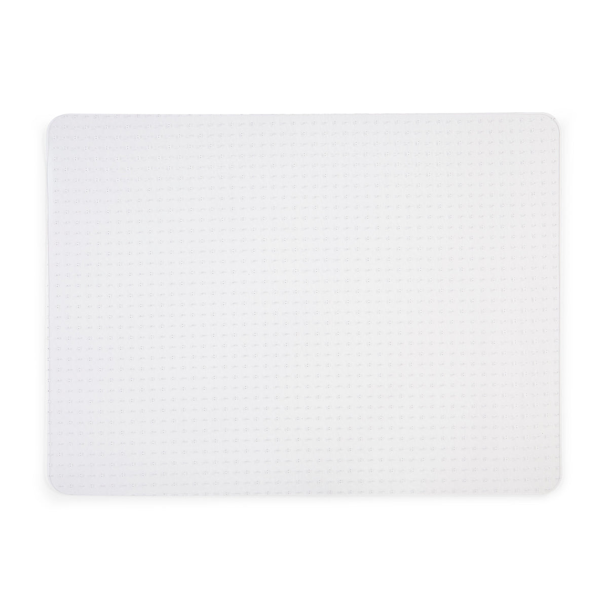 Staples® Carpet Chair Mat, 36" x 48'', Flat-Pile, Clear