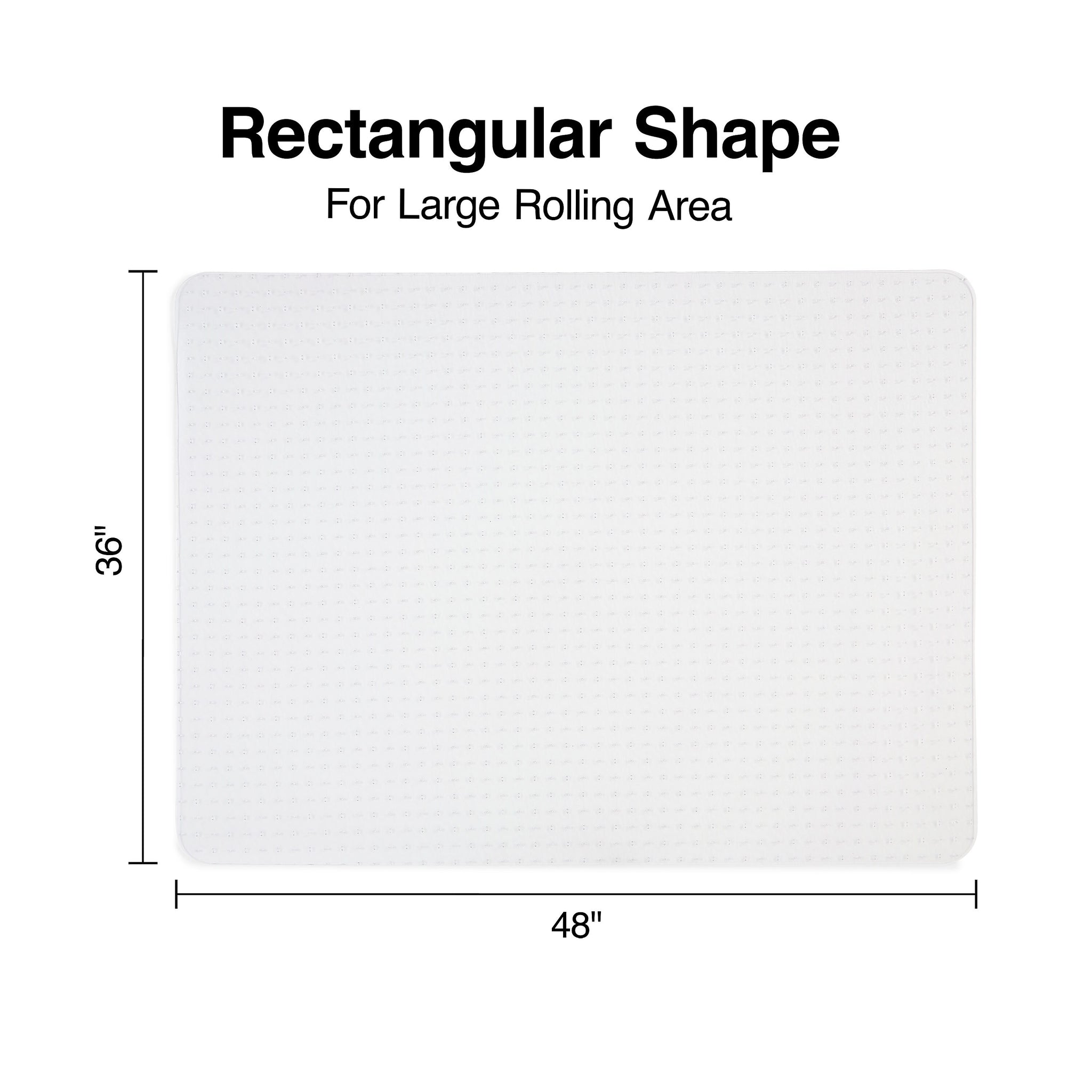 Staples® Carpet Chair Mat, 36