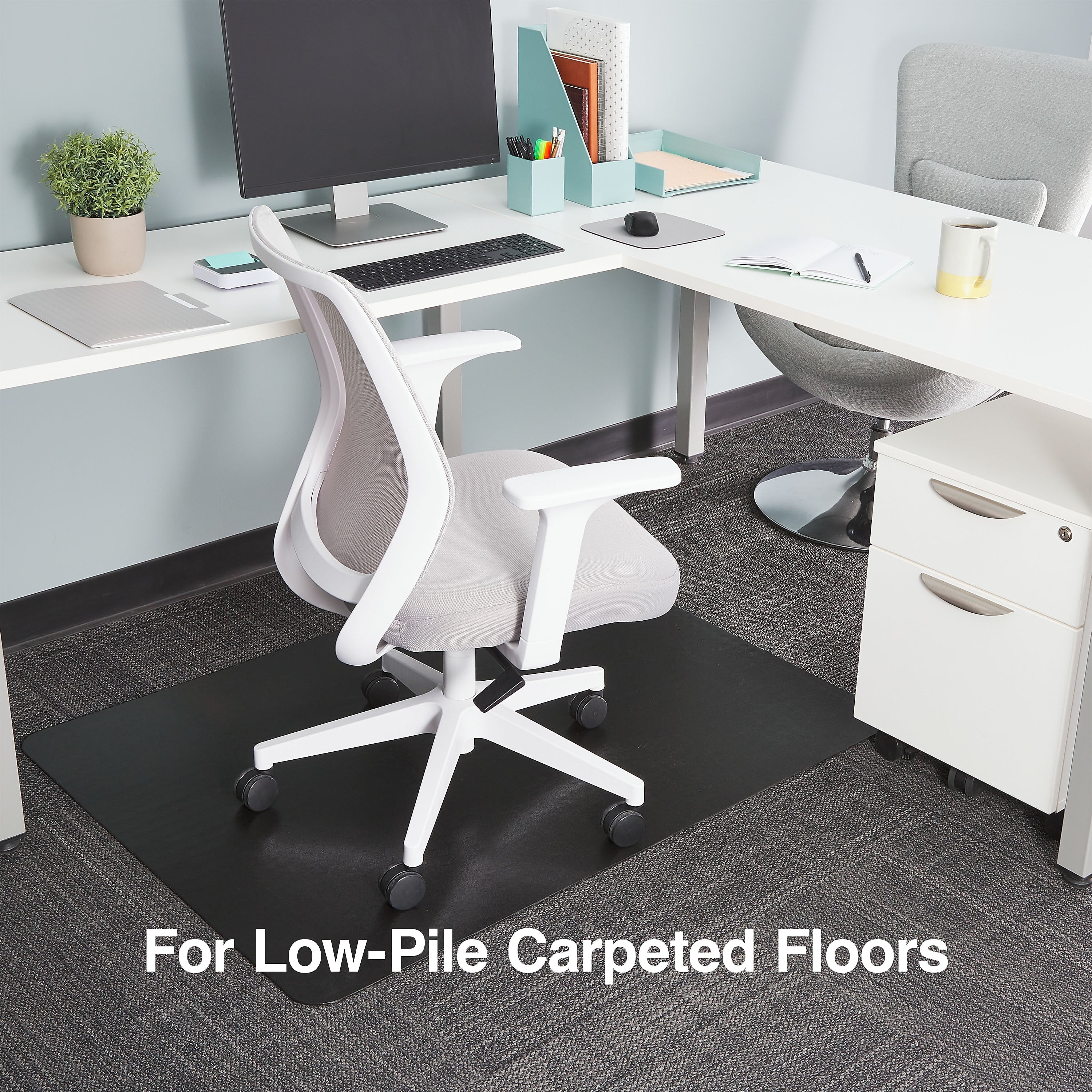 Staples® Carpet Chair Mat, 36