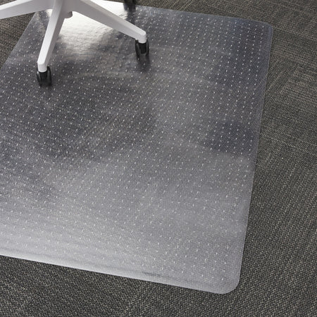 Staples® Carpet Chair Mat, 36" x 48'', Low-Pile, Clear