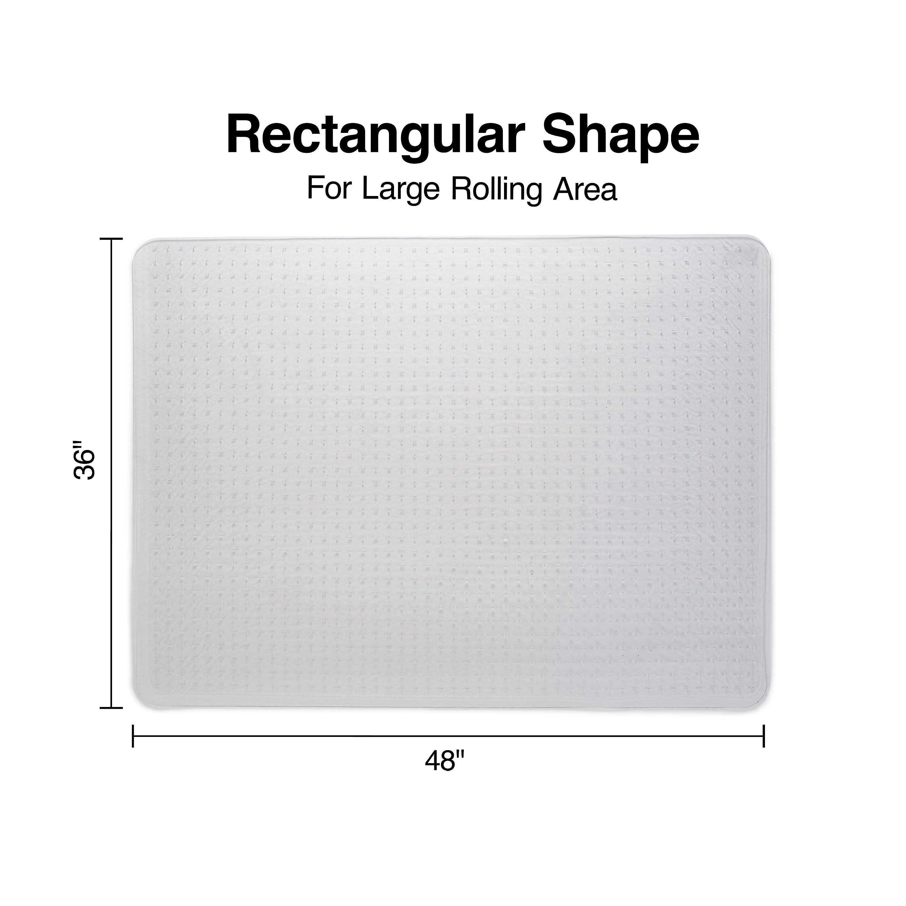 Staples® Carpet Chair Mat, 36