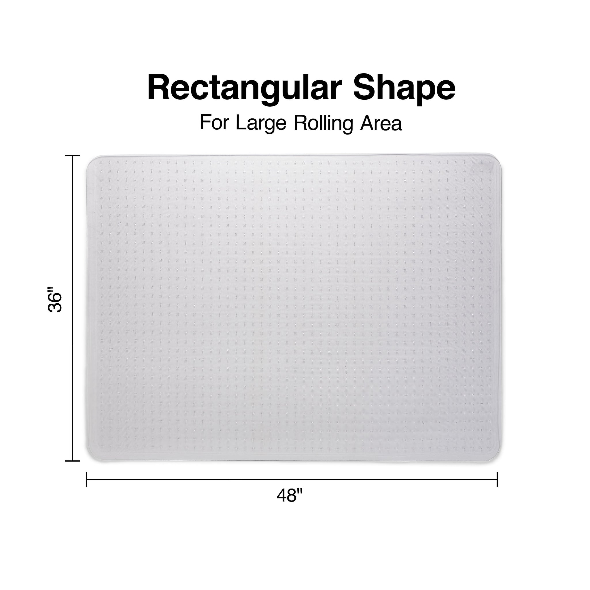 Staples® Carpet Chair Mat, 36