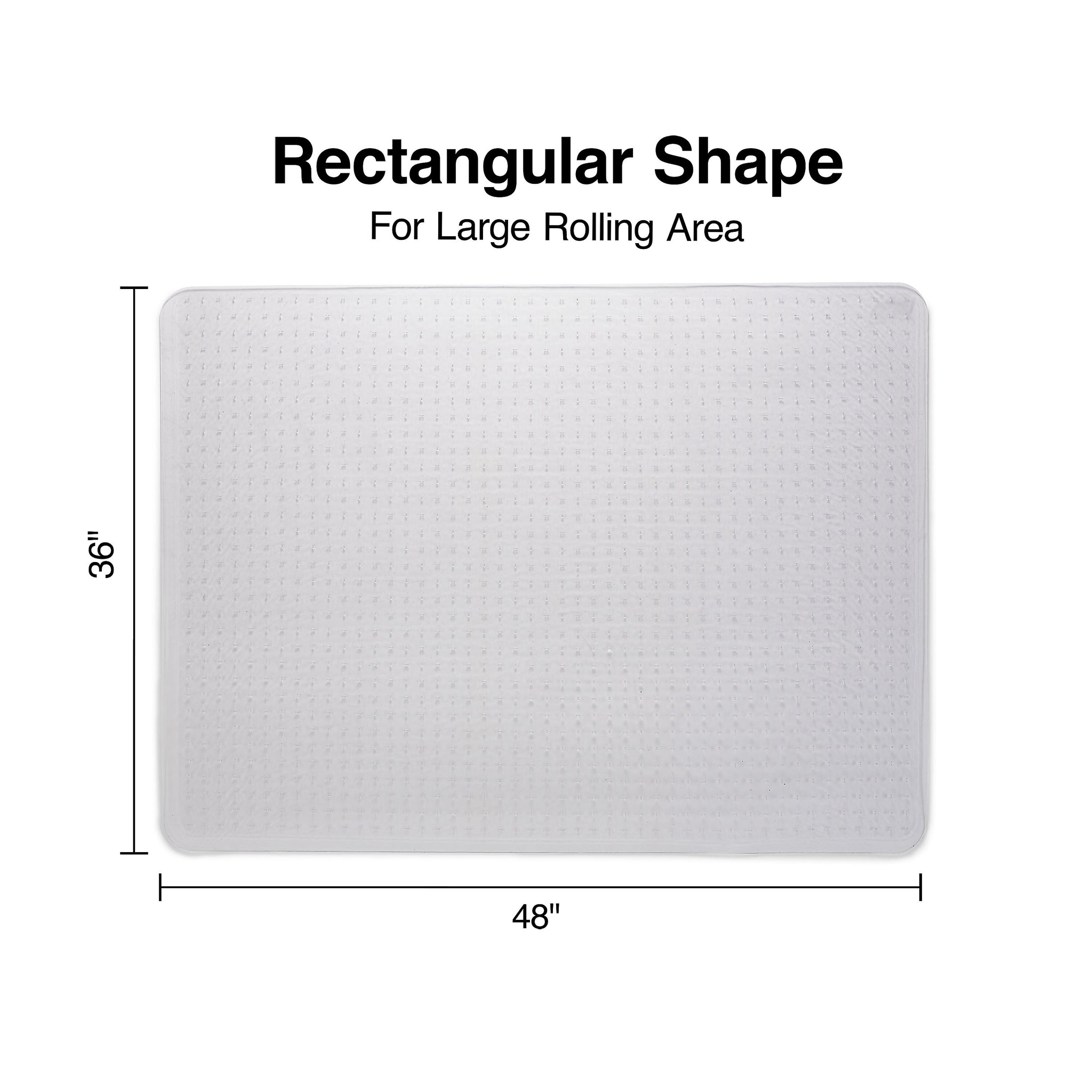 Staples® Carpet Chair Mat, 36