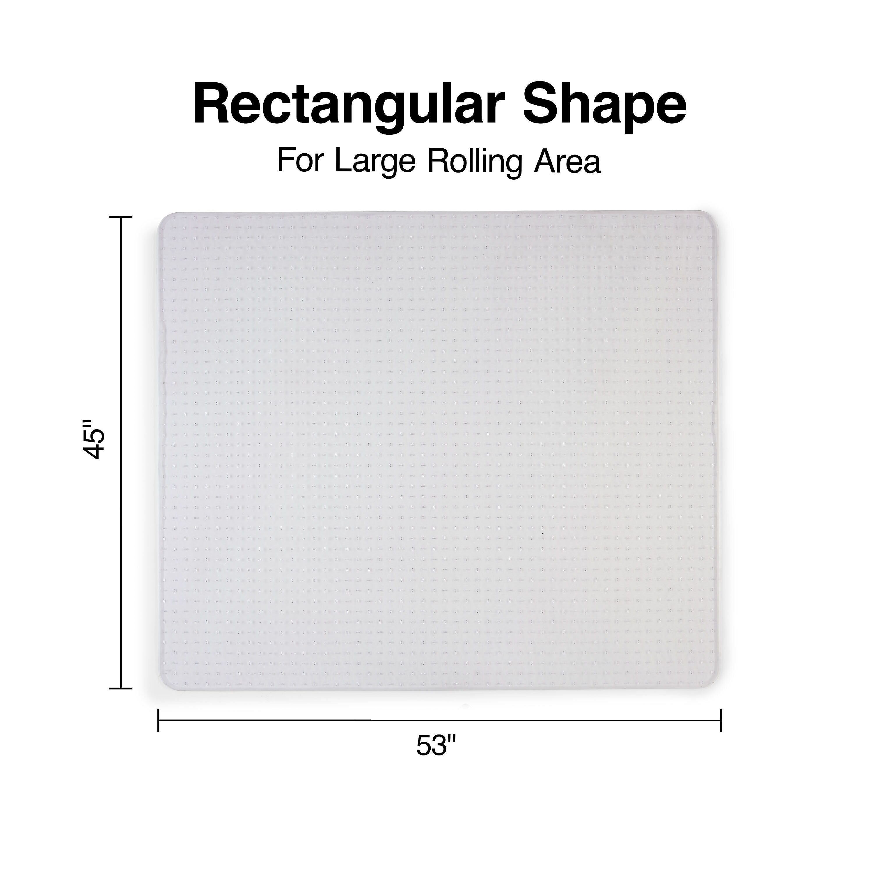 Staples® Carpet Chair Mat, 45