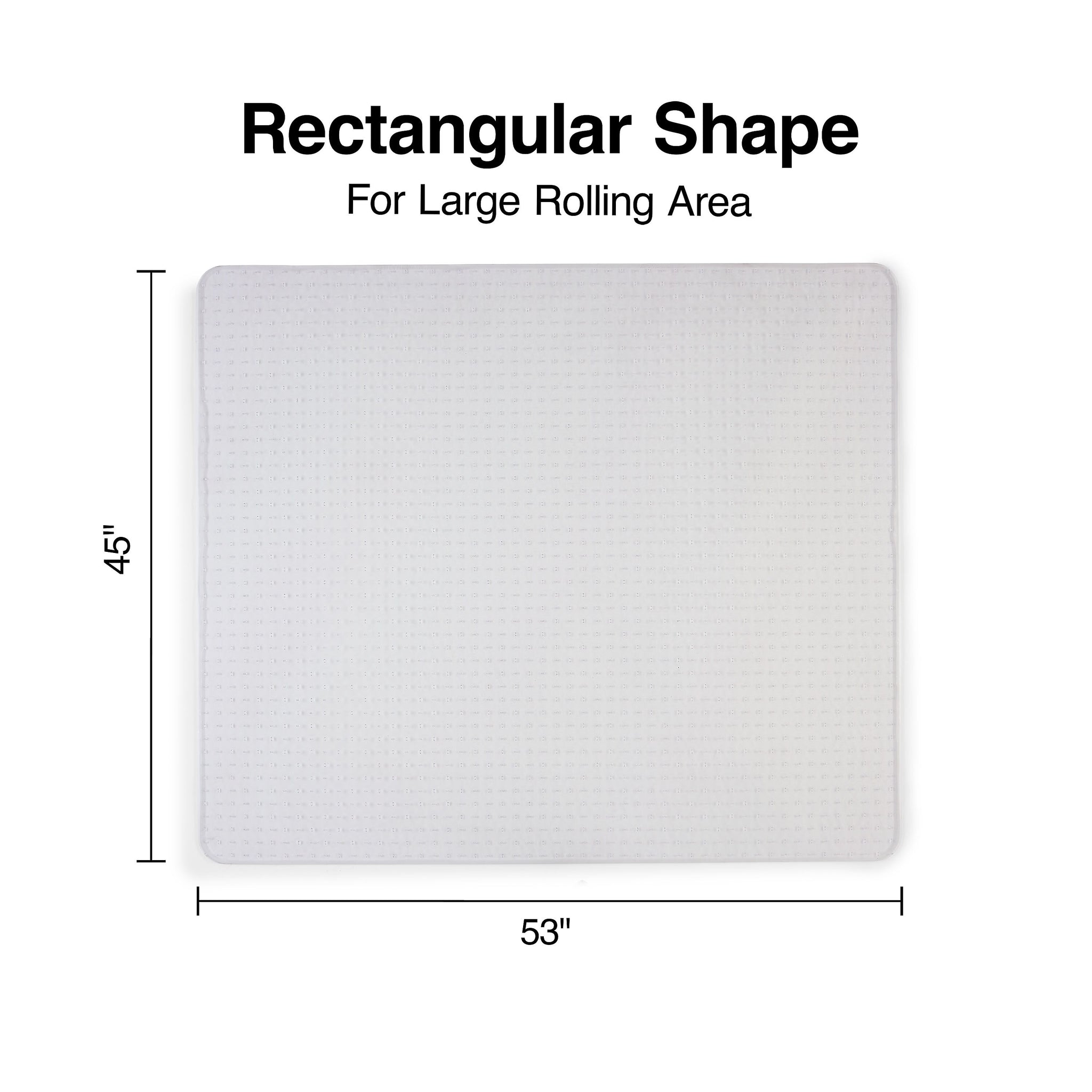 Staples® Carpet Chair Mat, 45