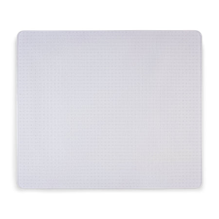 Staples® Carpet Chair Mat, 45" x 53'', Medium-Pile, Clear