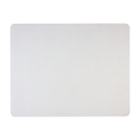 Staples® Carpet Chair Mat, 46" x 60'', Flat-Pile, Clear