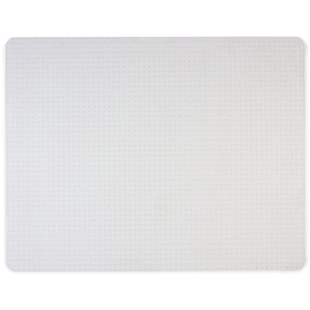 Staples® Carpet Chair Mat, 46" x 60'', Flat-Pile, Clear