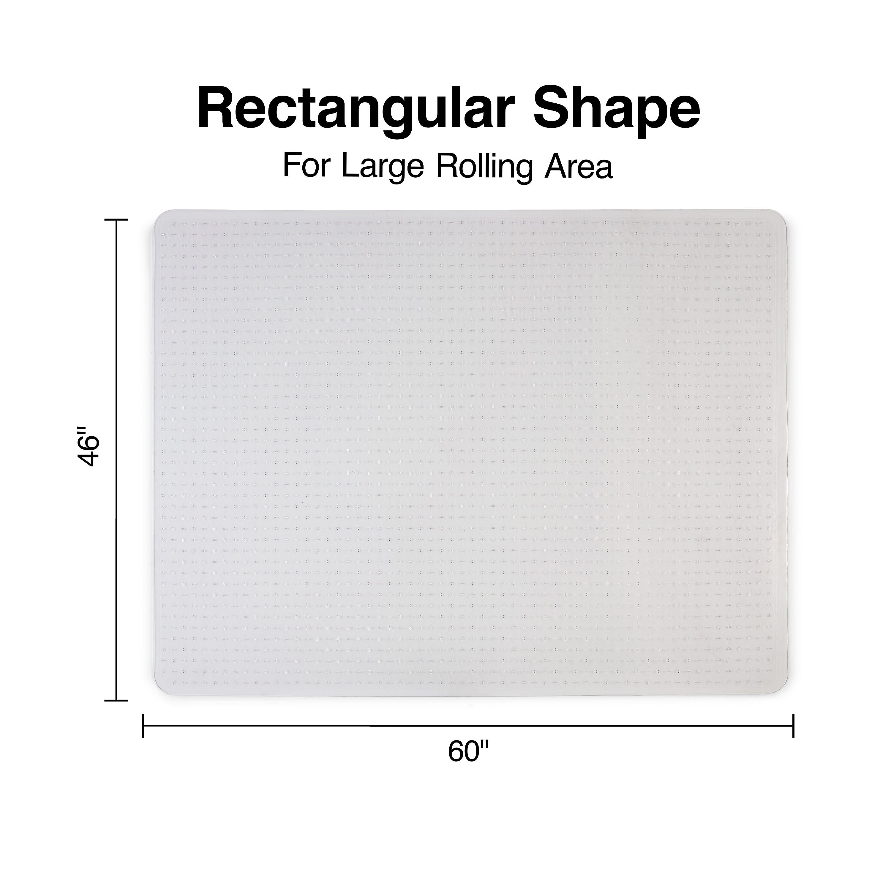 Staples® Carpet Chair Mat, 46