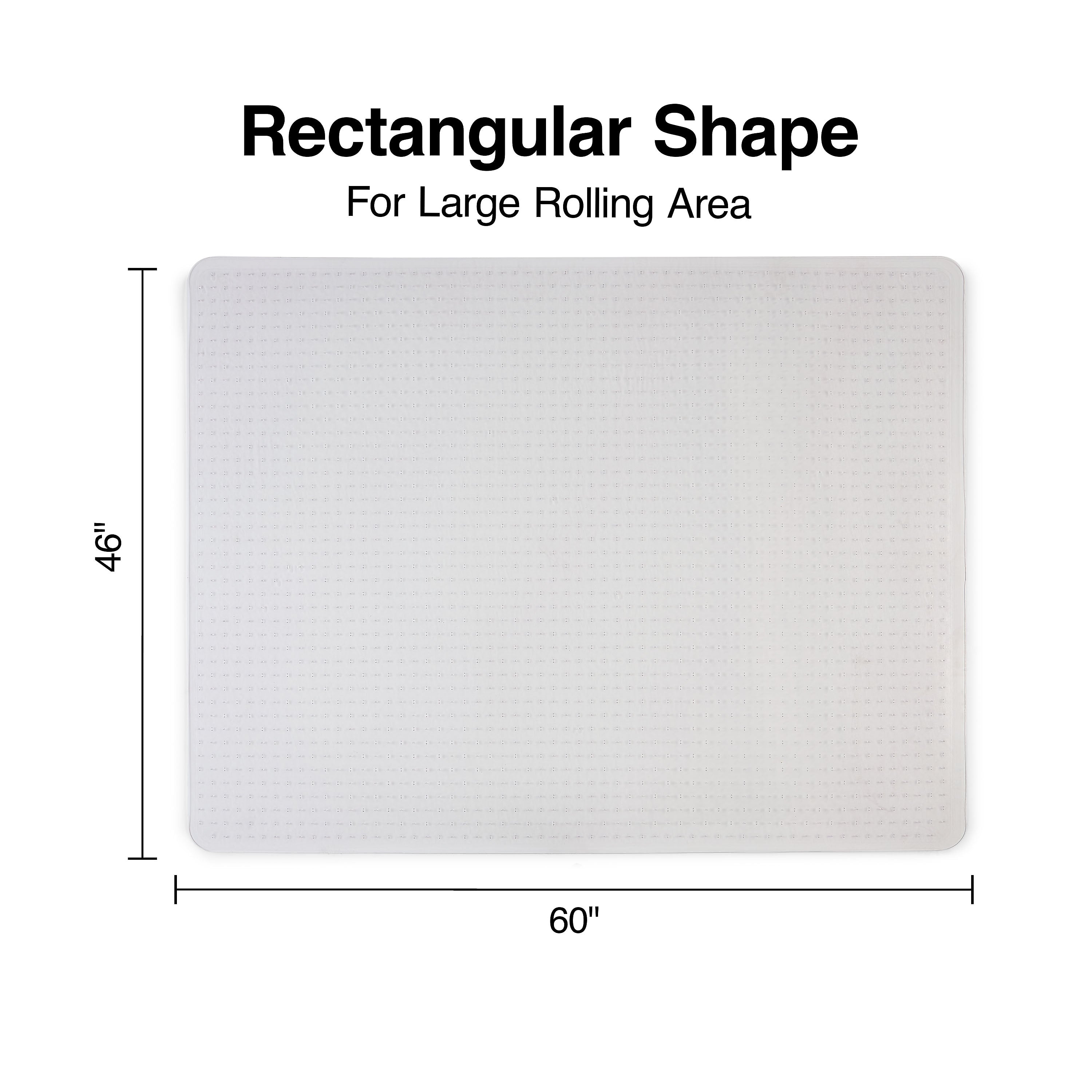 Staples® Carpet Chair Mat, 46