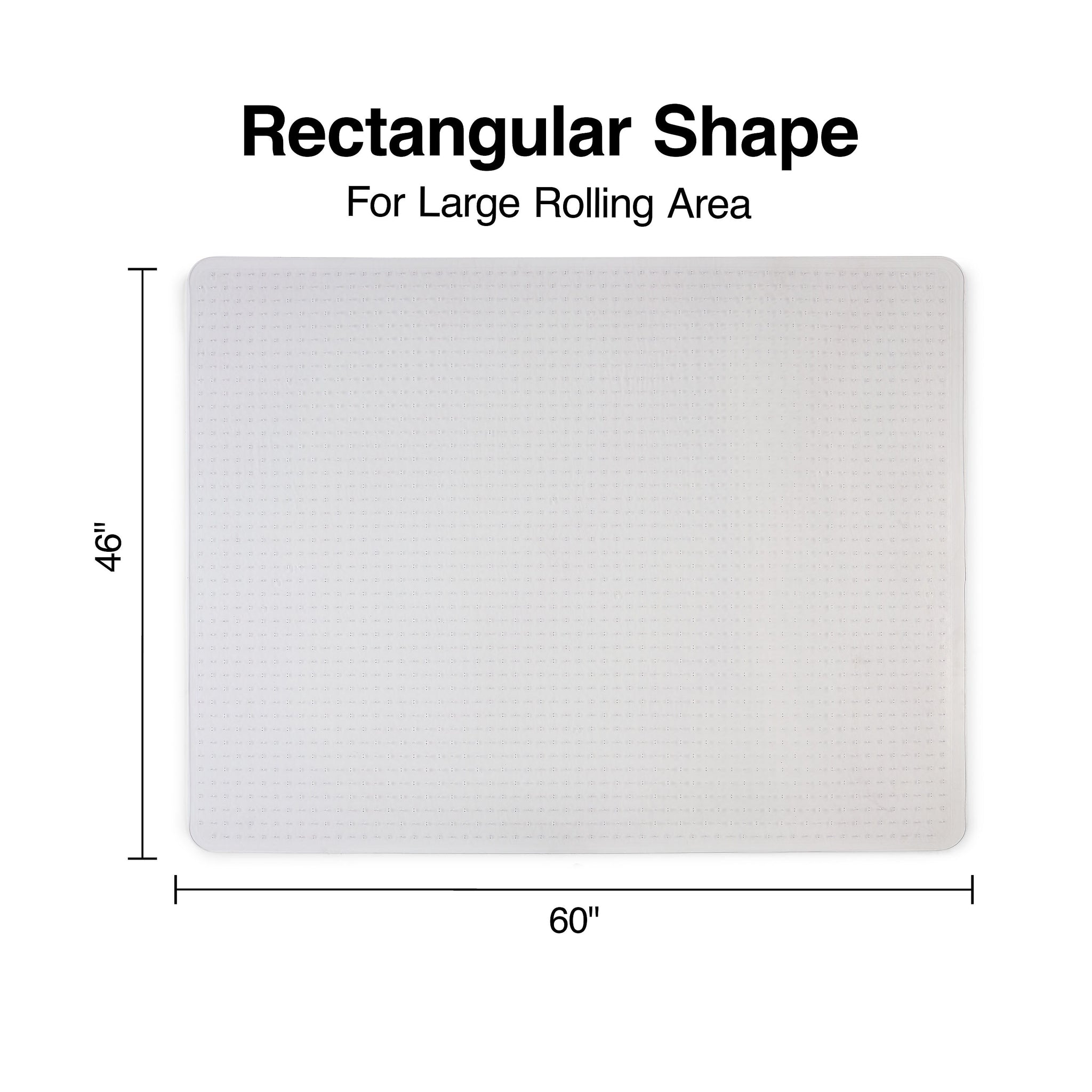 Staples® Carpet Chair Mat, 46