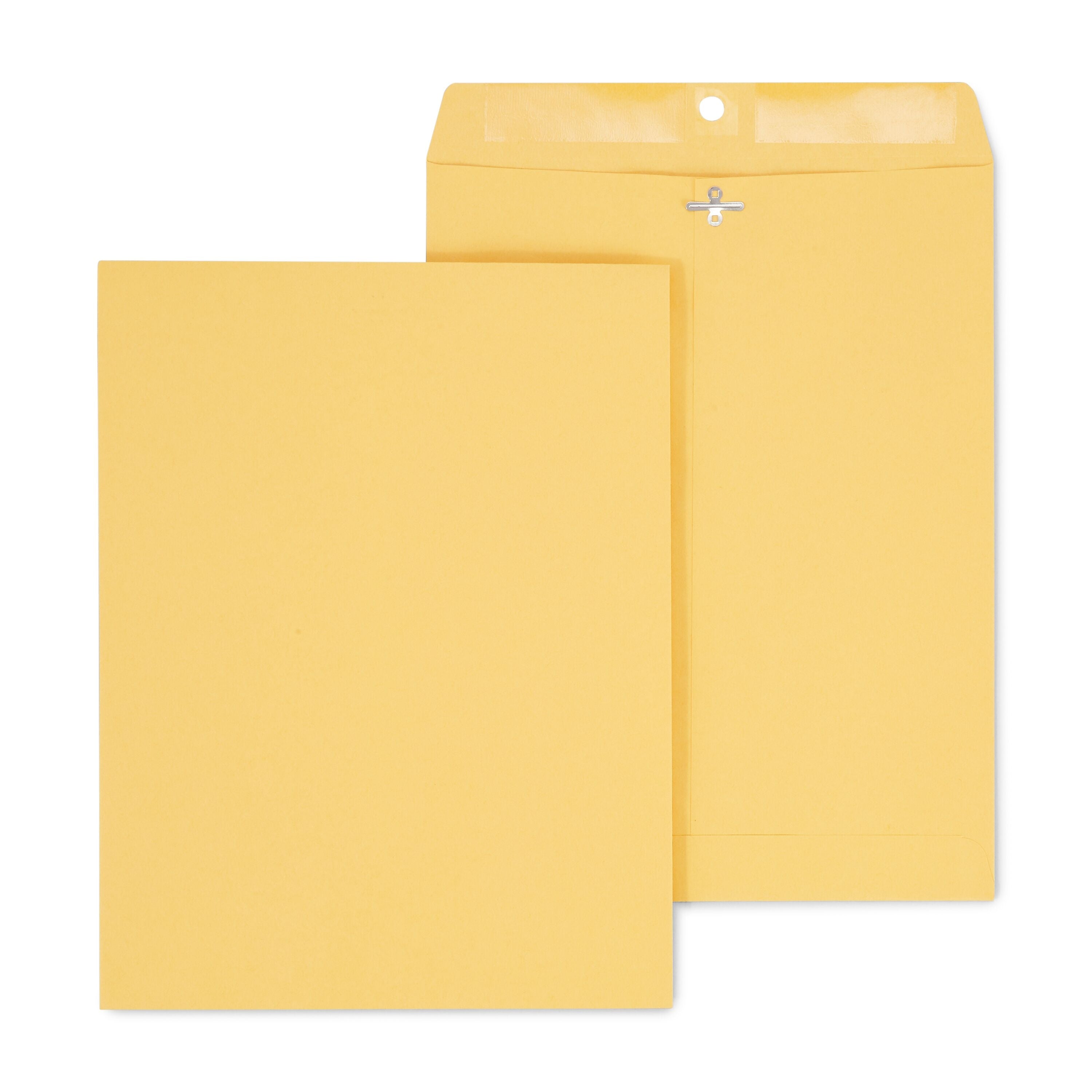 Staples Clasp & Gummed Kraft Catalog Envelopes, 10