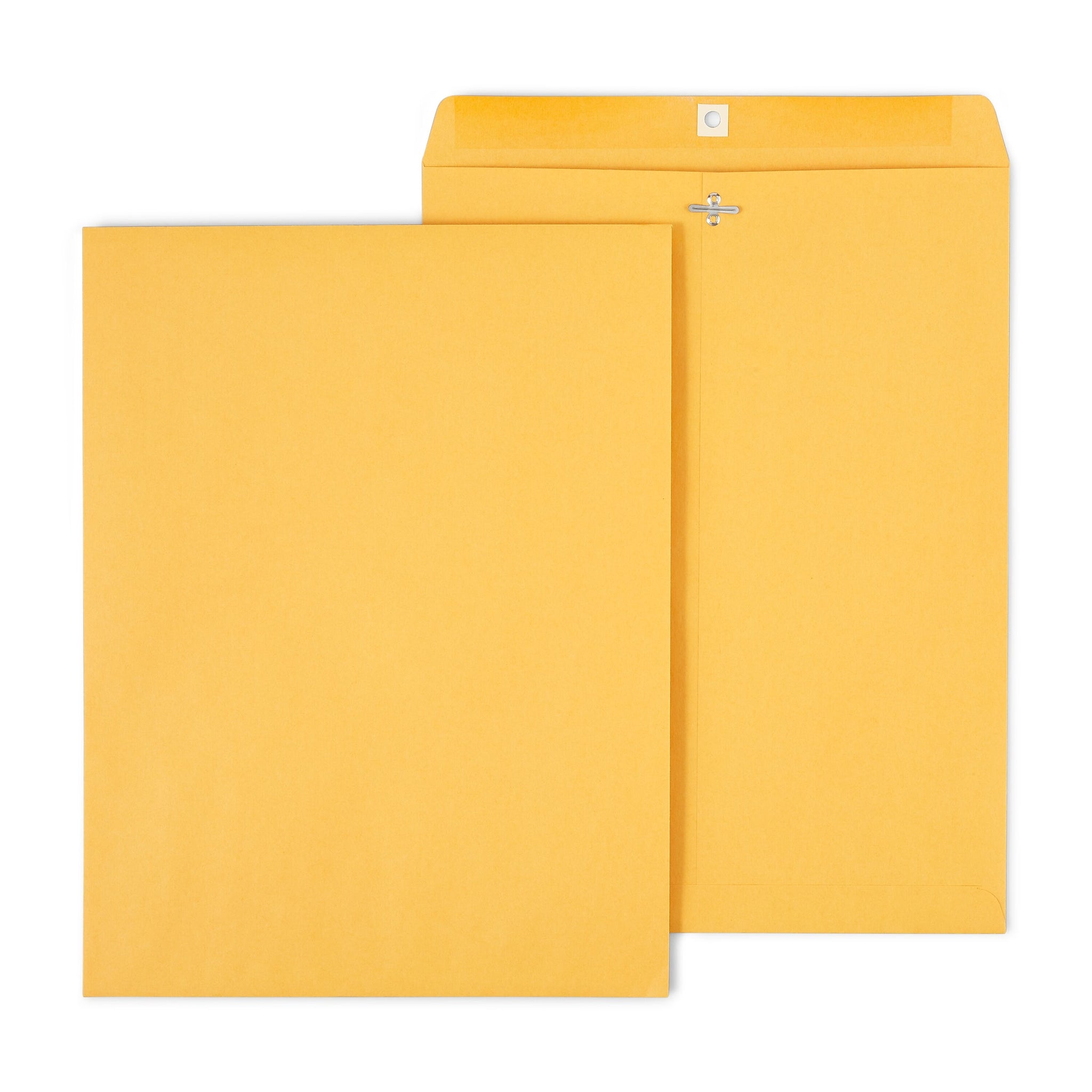 Staples Clasp & Moistenable Glue #15.5 Catalog Envelopes, 12