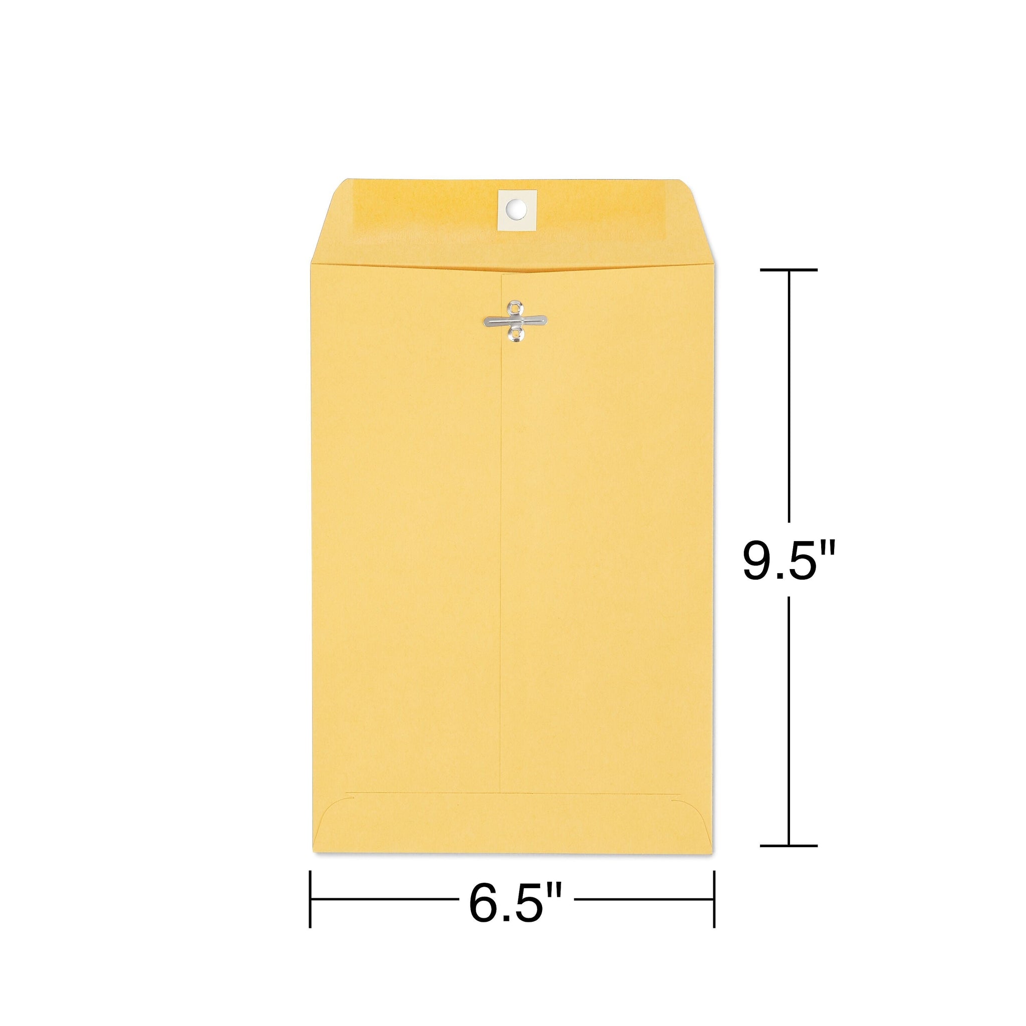 Staples Clasp & Moistenable Glue Catalog Envelopes, 6.5