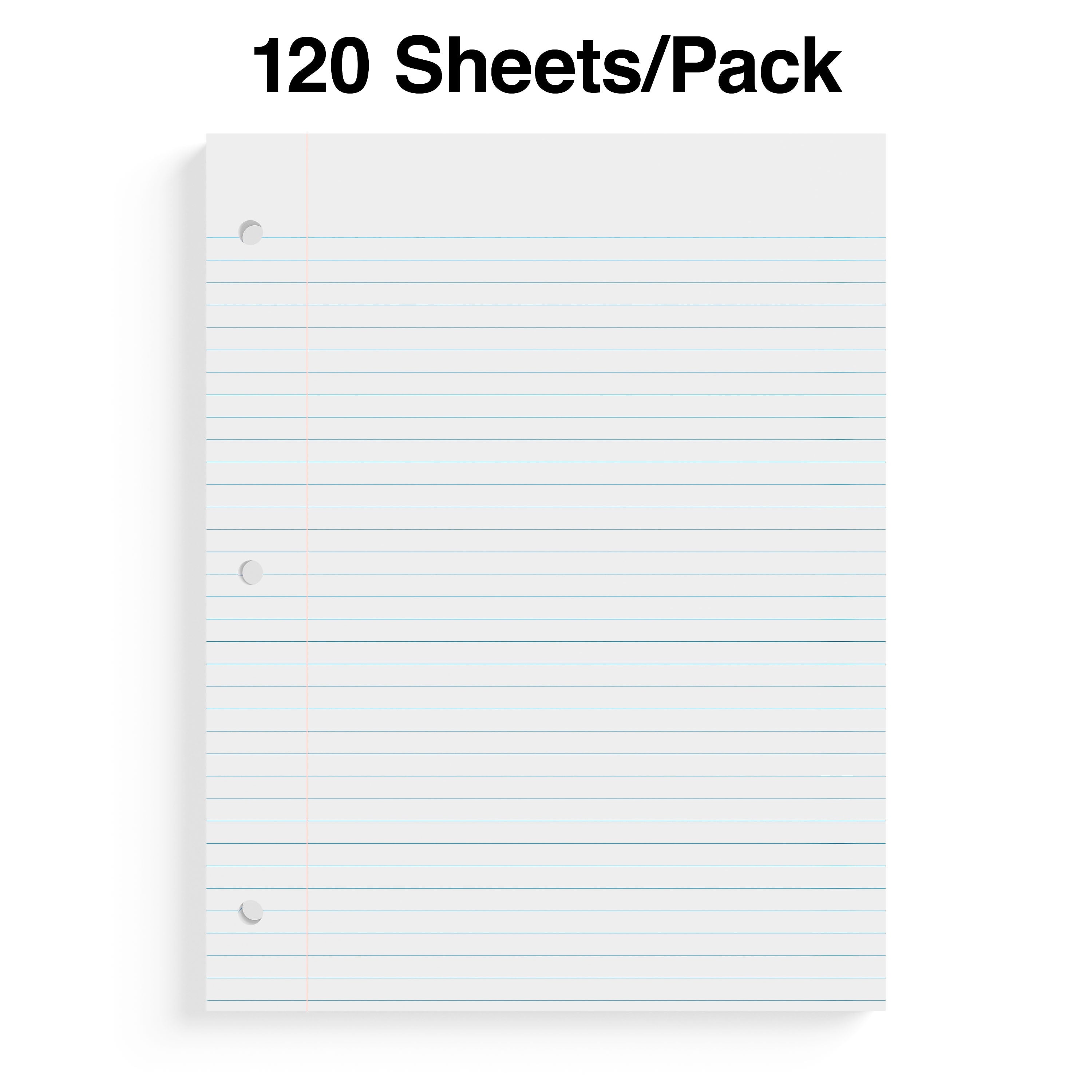 Staples College Ruled Filler Paper, 8