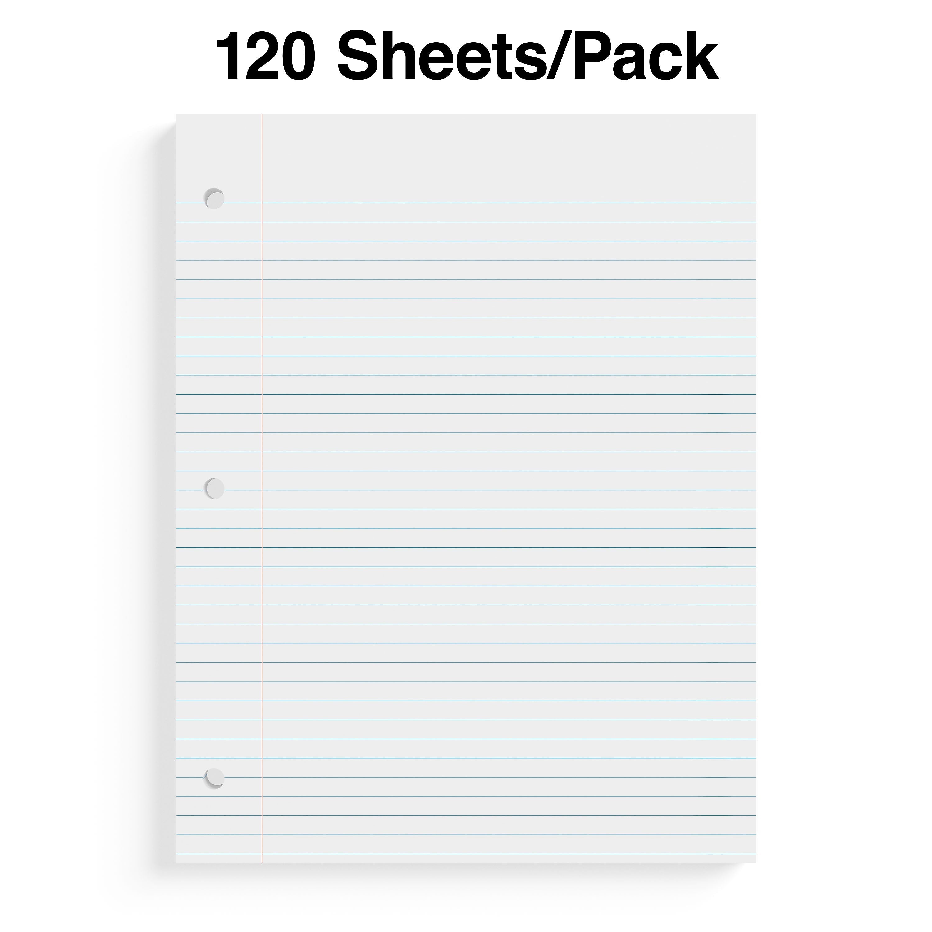 Staples College Ruled Filler Paper, 8