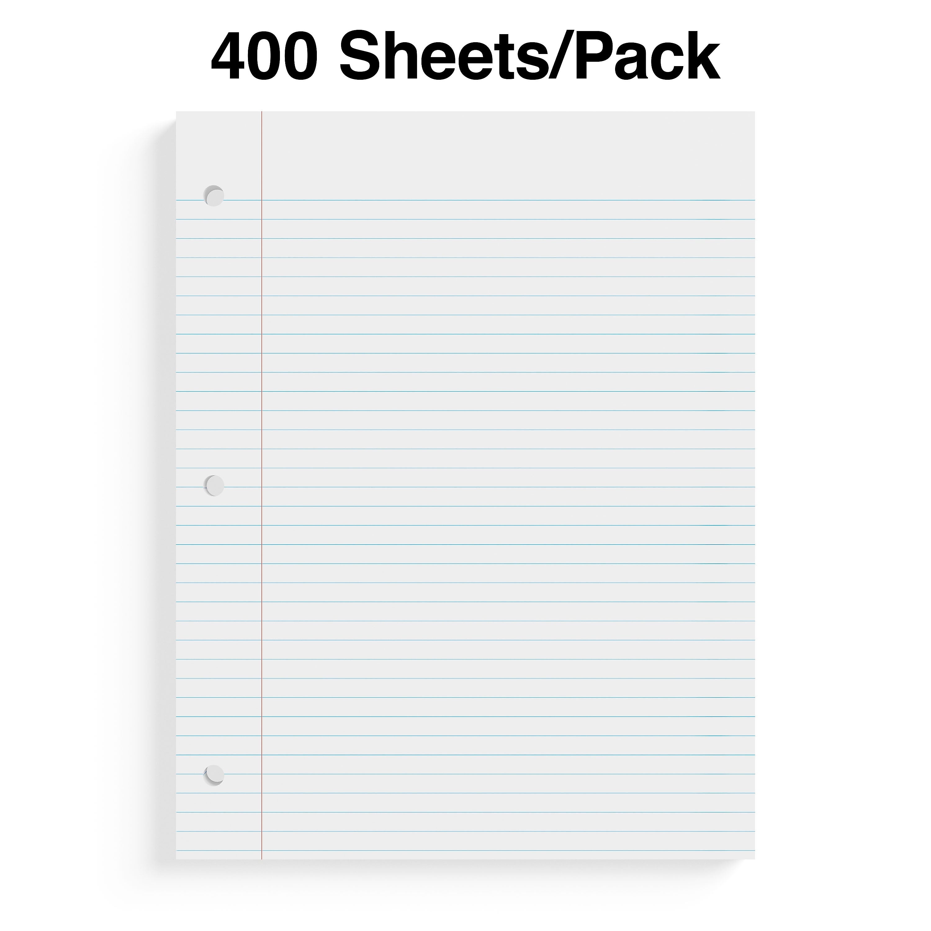 Staples College Ruled Filler Paper, 8.5