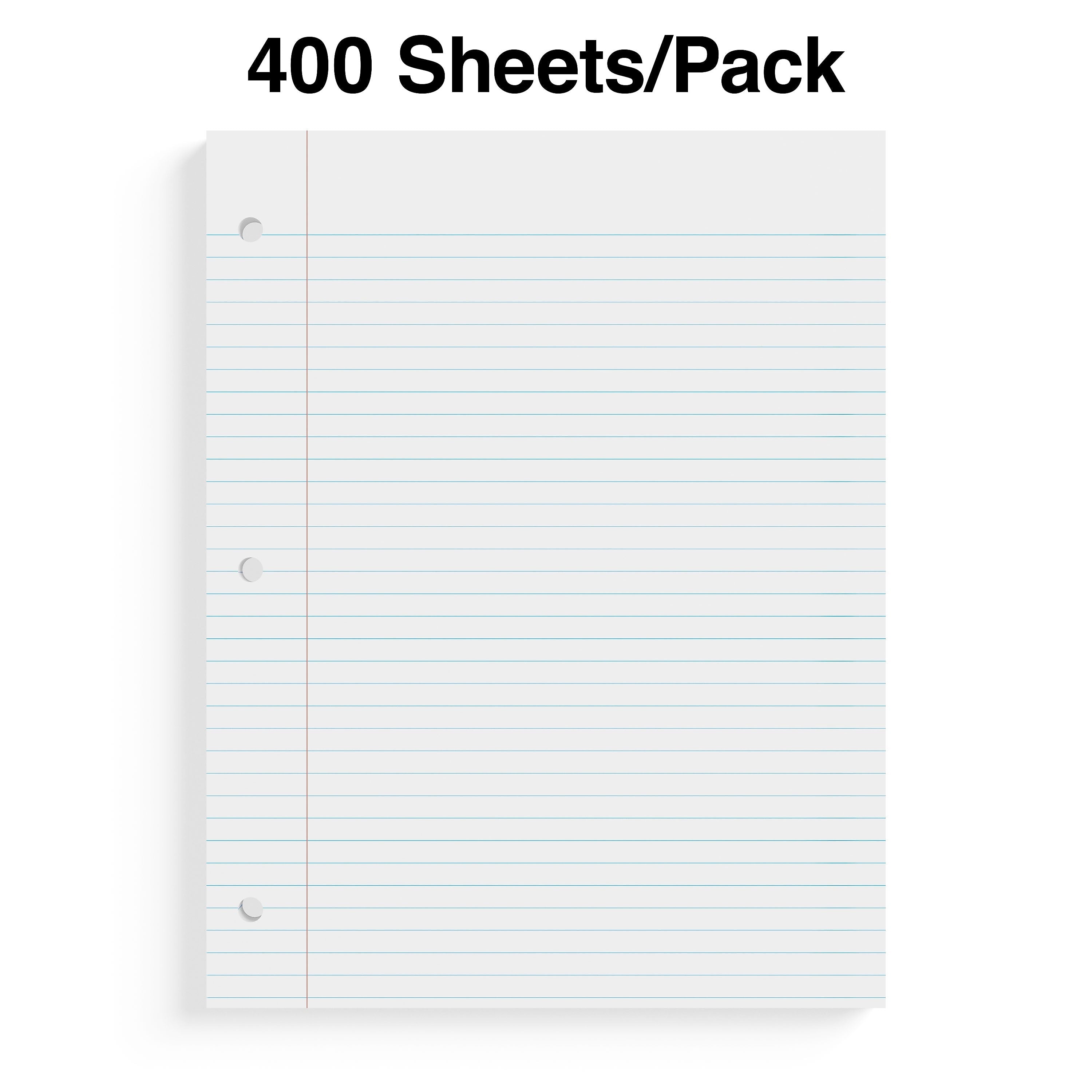 Staples College Ruled Filler Paper, 8.5