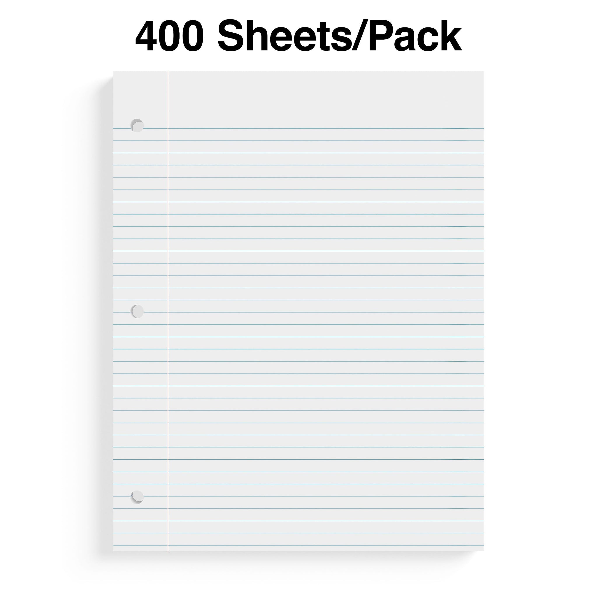 Staples College Ruled Filler Paper, 8.5
