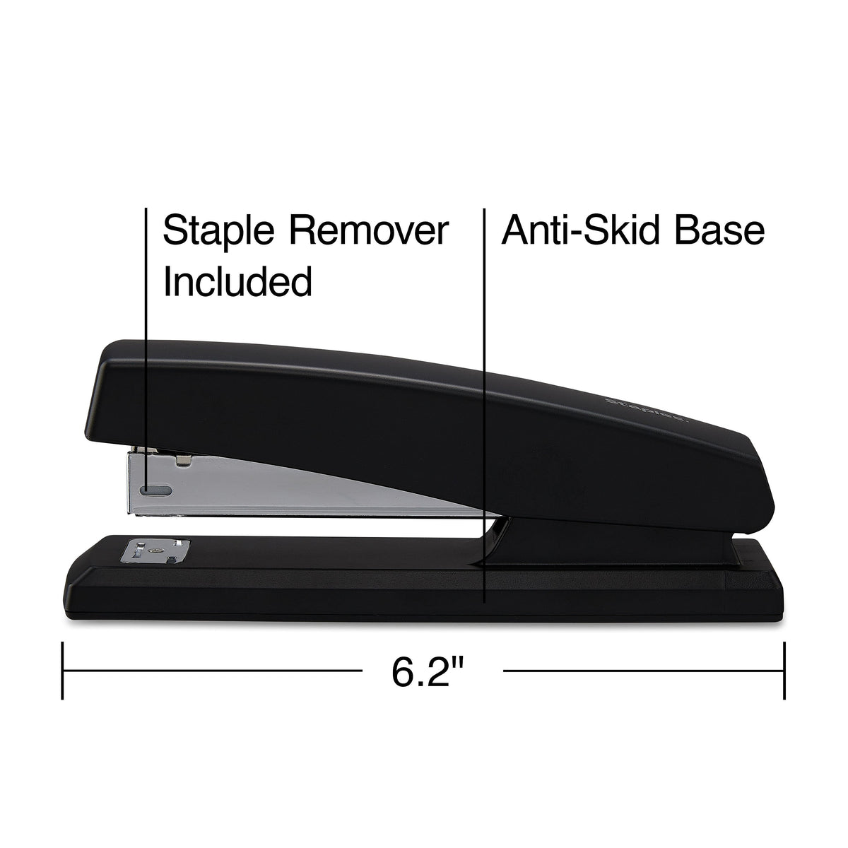 Staples Combo Pack Desktop Stapler, Full-Strip Capacity, Black