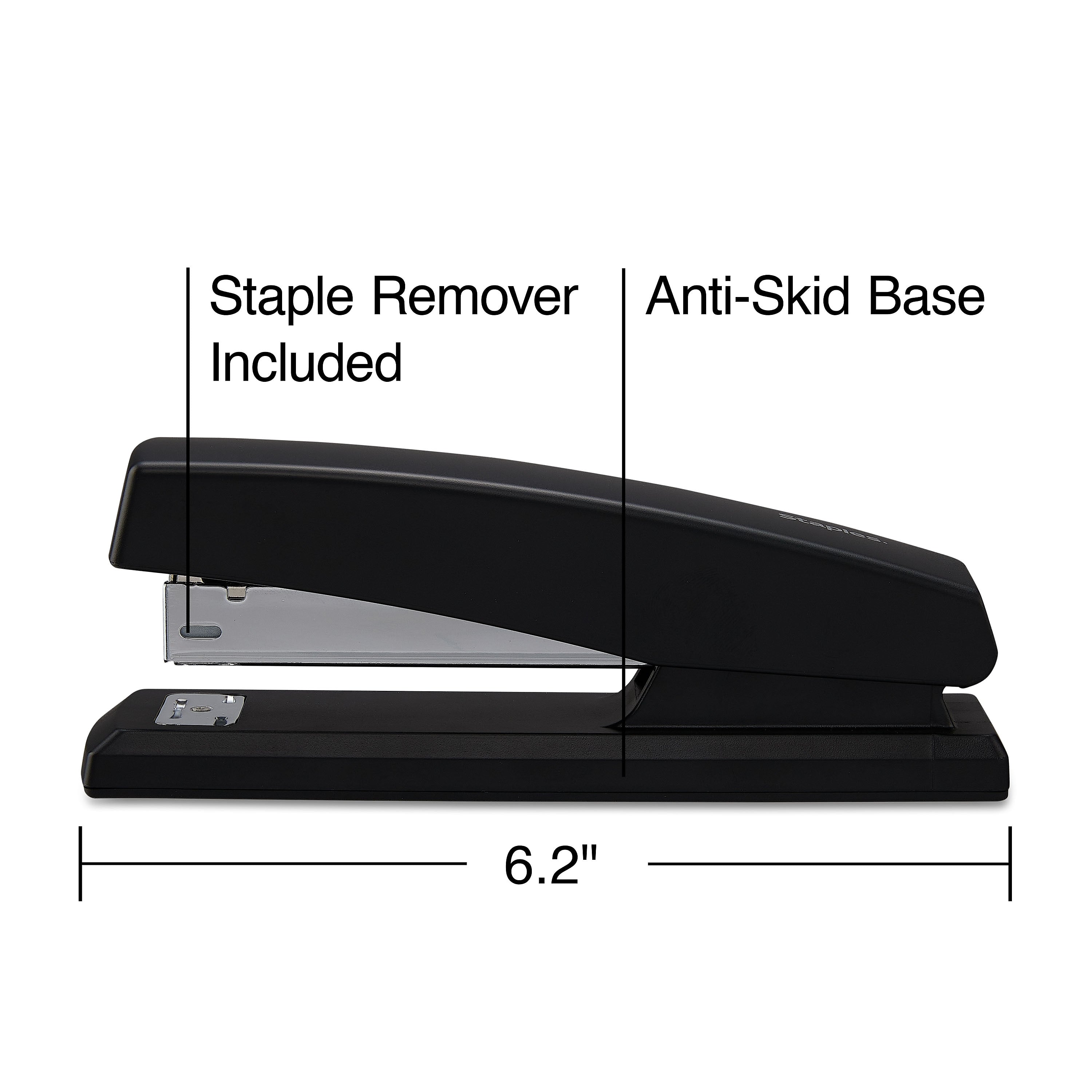 Staples Combo Pack Desktop Stapler, Full-Strip Capacity, Black