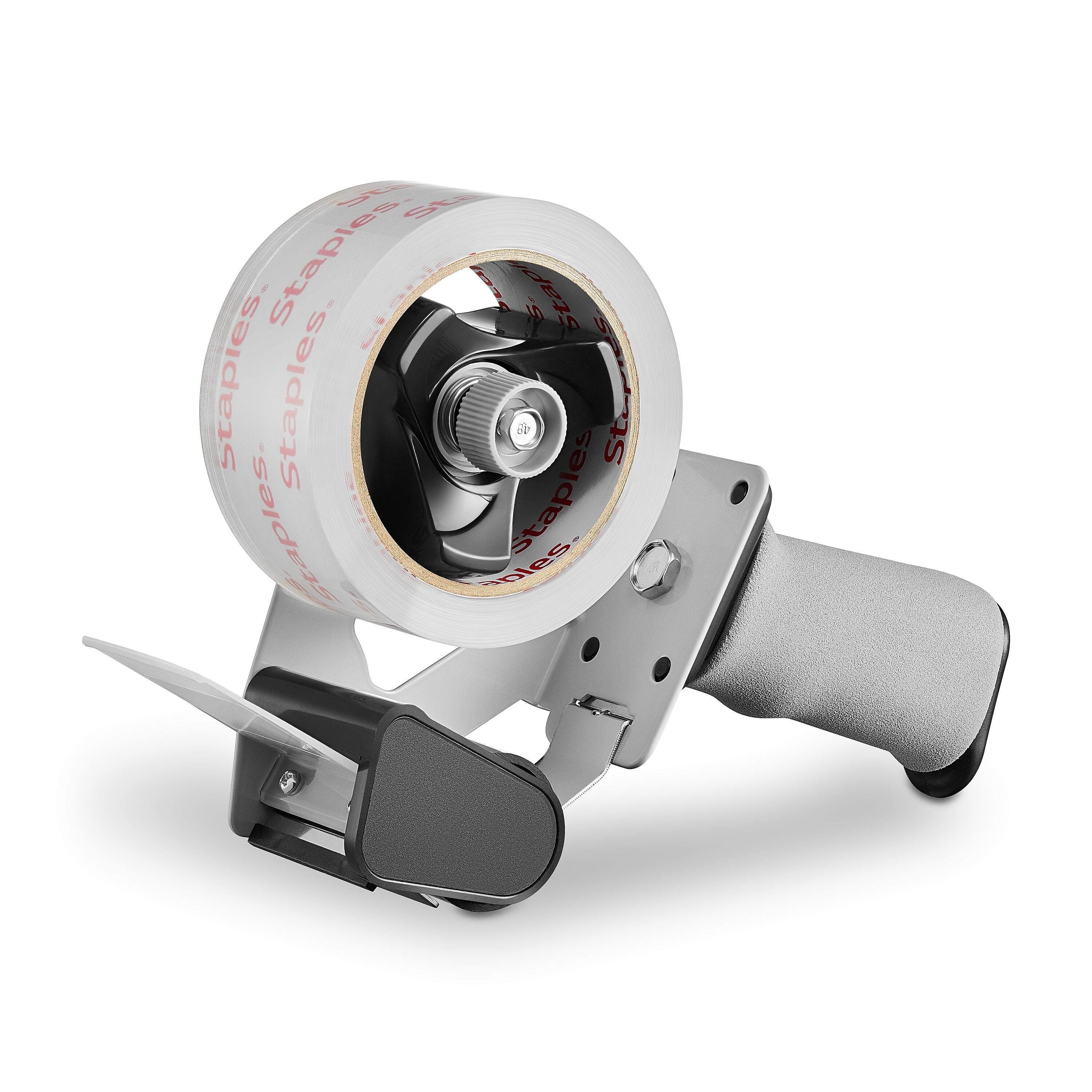 Staples® Comfort Grip Tape Dispenser with Packing Tape, 1.88